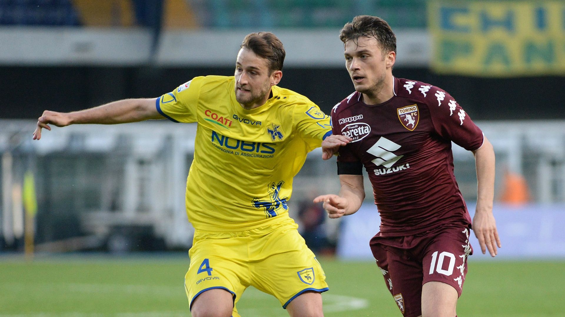 Nicola Rigoni, Adem Ljajic, Chievo, Torino, Serie A, 14042018