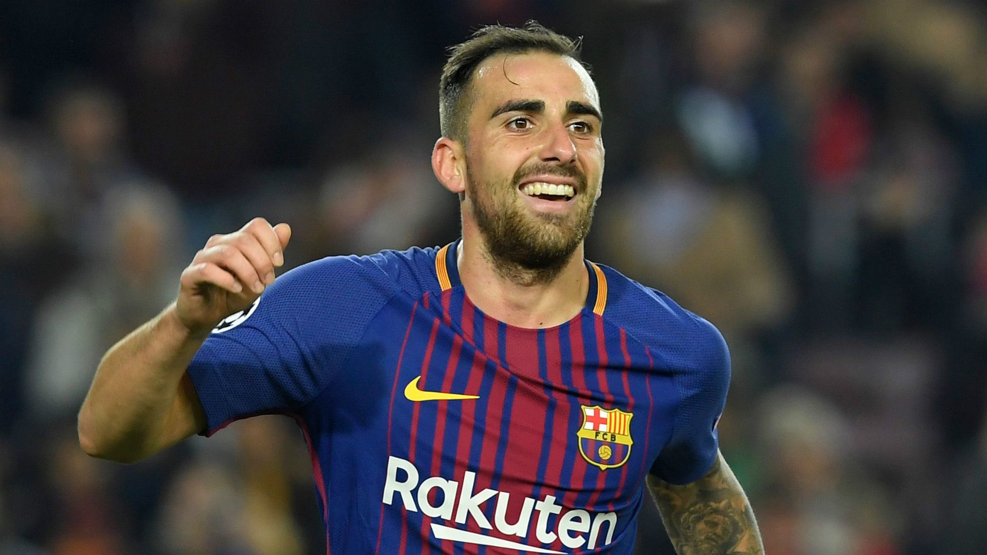 Paco Alcacer Barcelona 2017-18