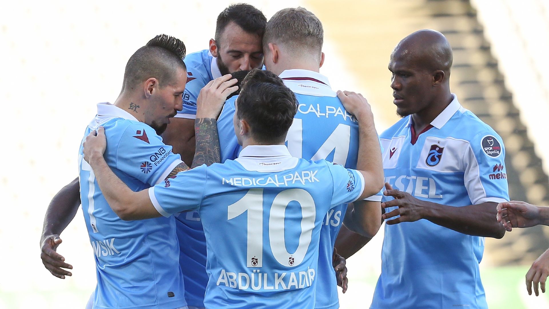 Trabzonspor celebration vs Karagumruk 11282021