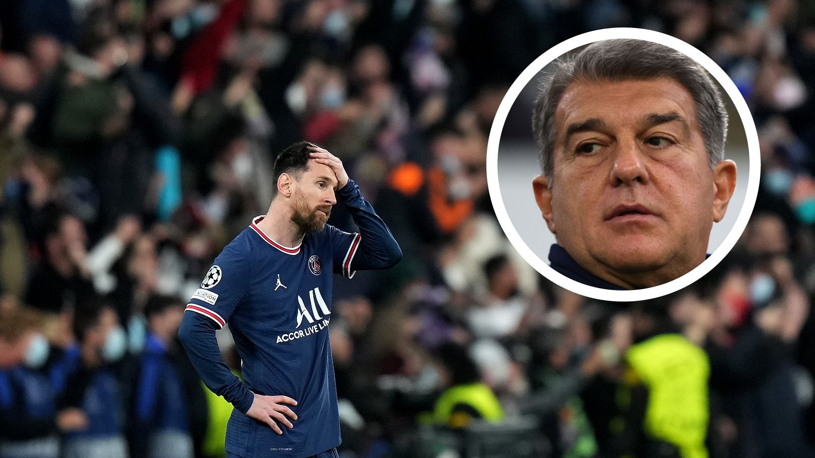 Lionel Messi, Joan Laporta GFX