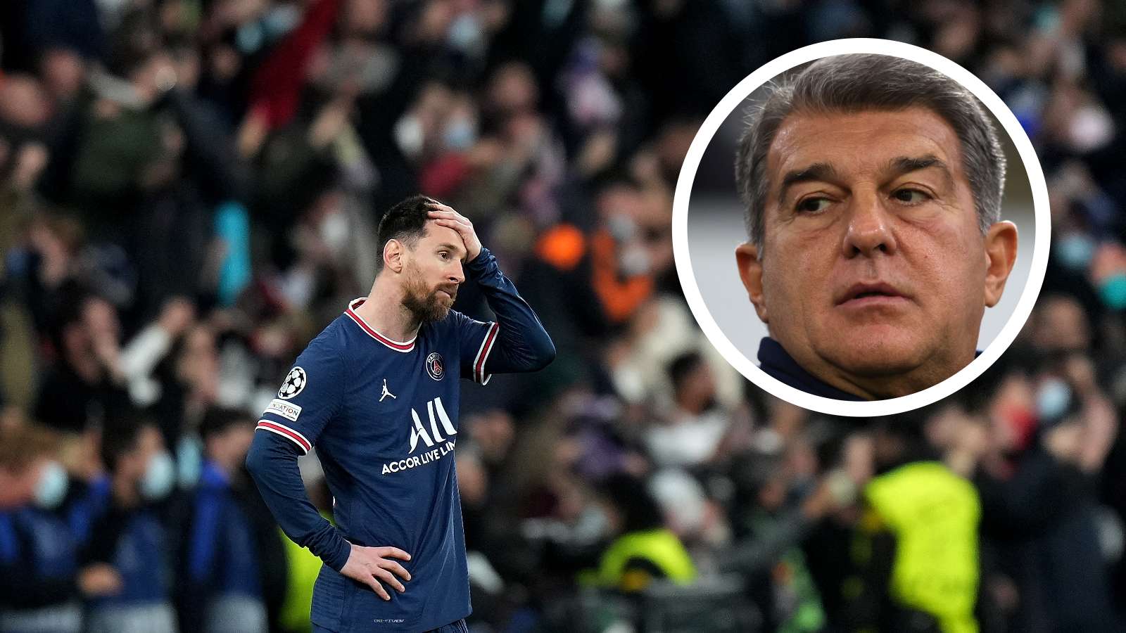 Lionel Messi, Joan Laporta GFX