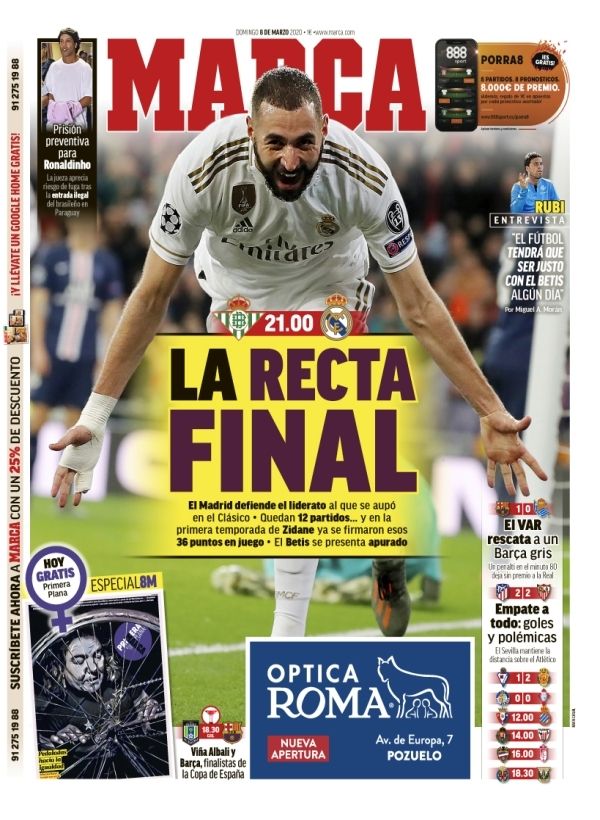 8 March Marca