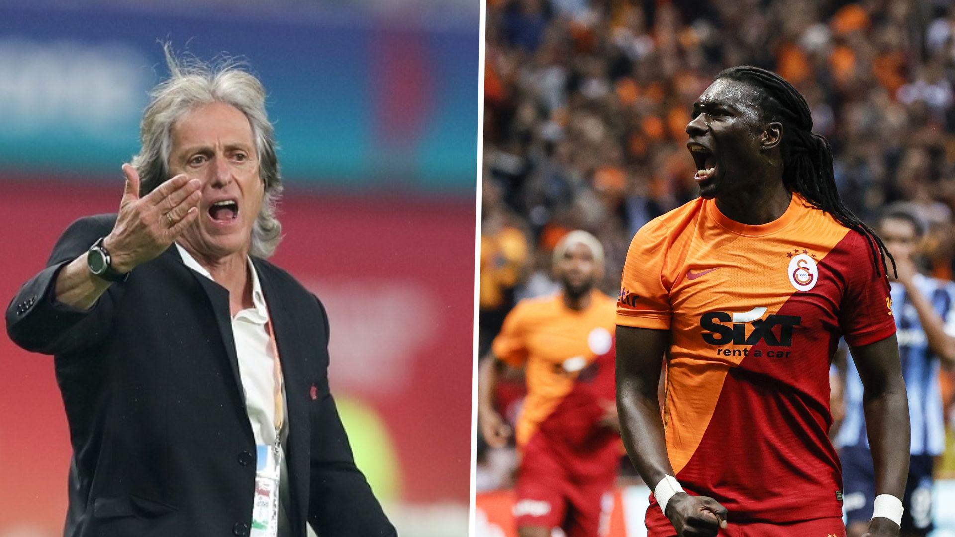 Jorge Jesus & Bafetimbi Gomis
