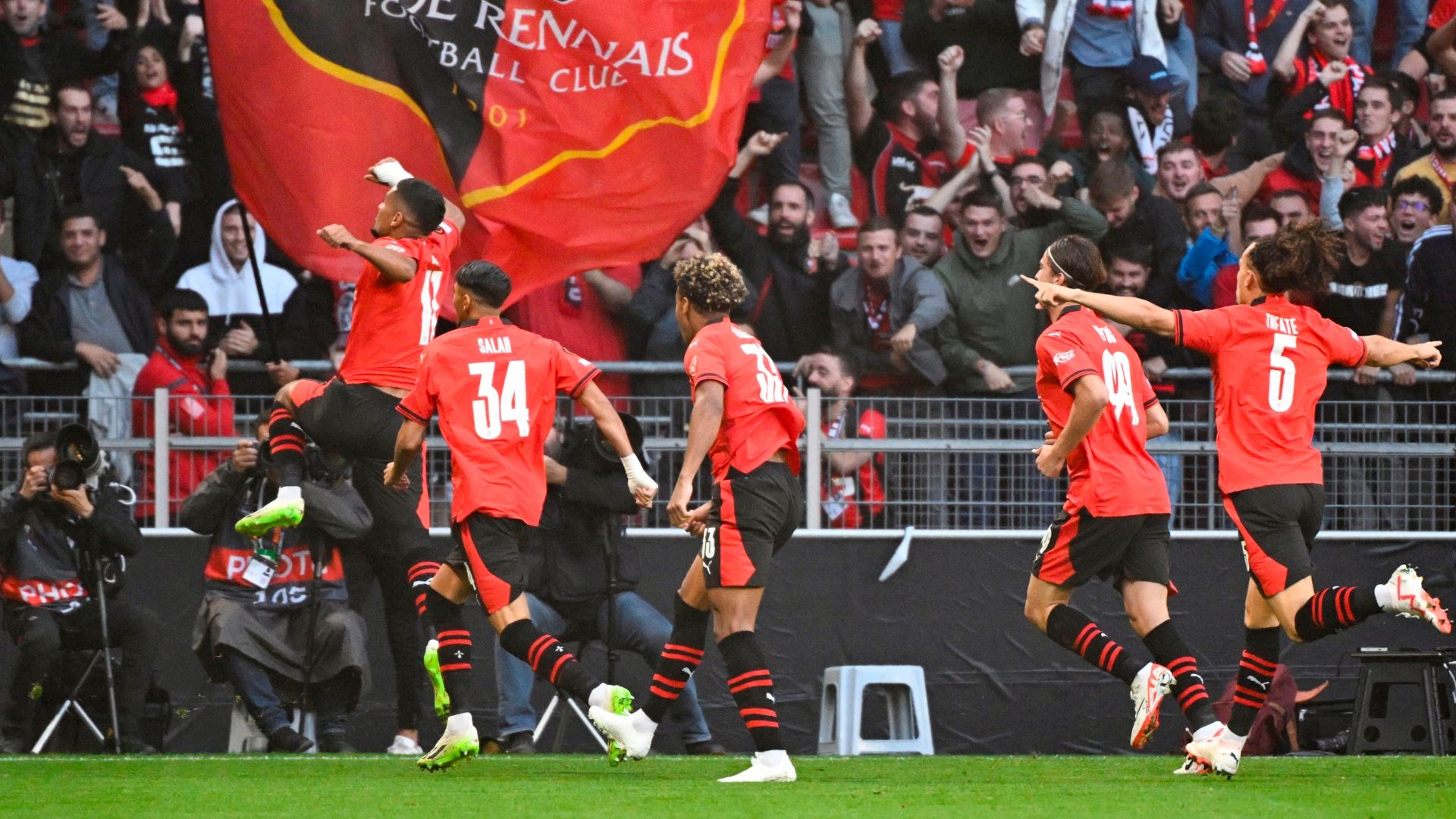 Ludovic Blas Rennes Maccabi Haifa Europa League