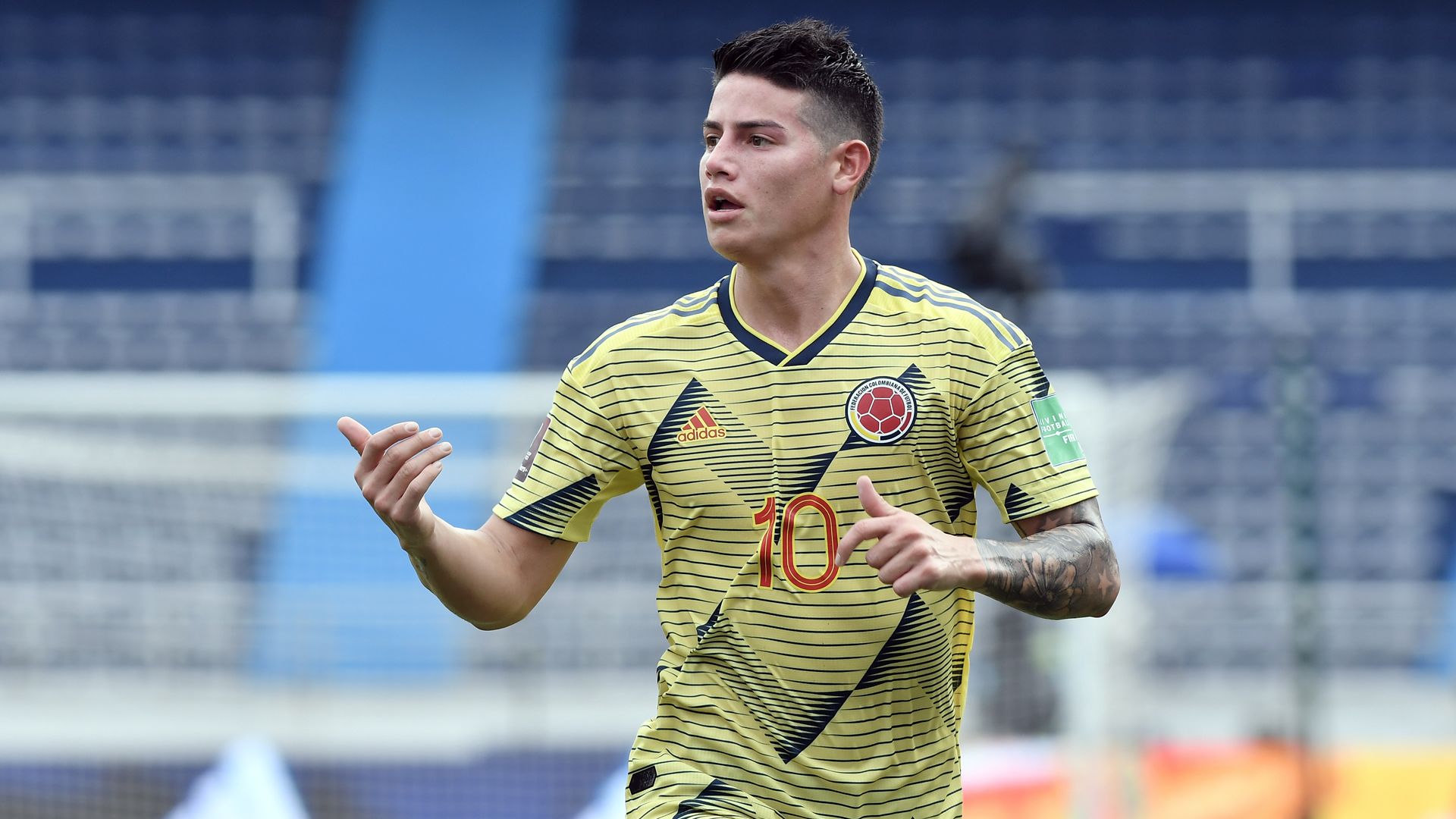 James Rodríguez Colombia Eliminatorias Qatar 2022