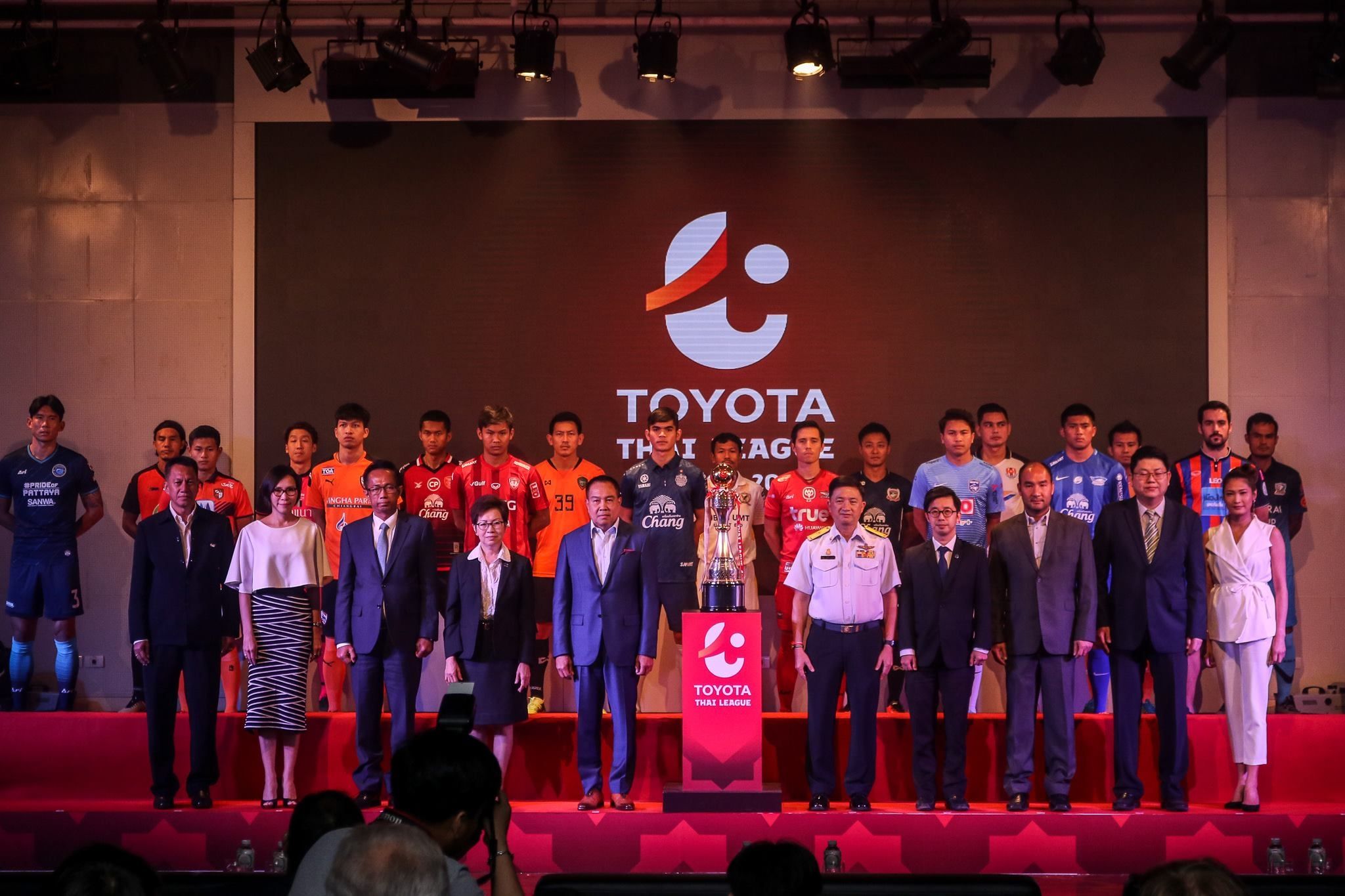 แถลงข่าว โตโยต้า ไทยลีก 2018