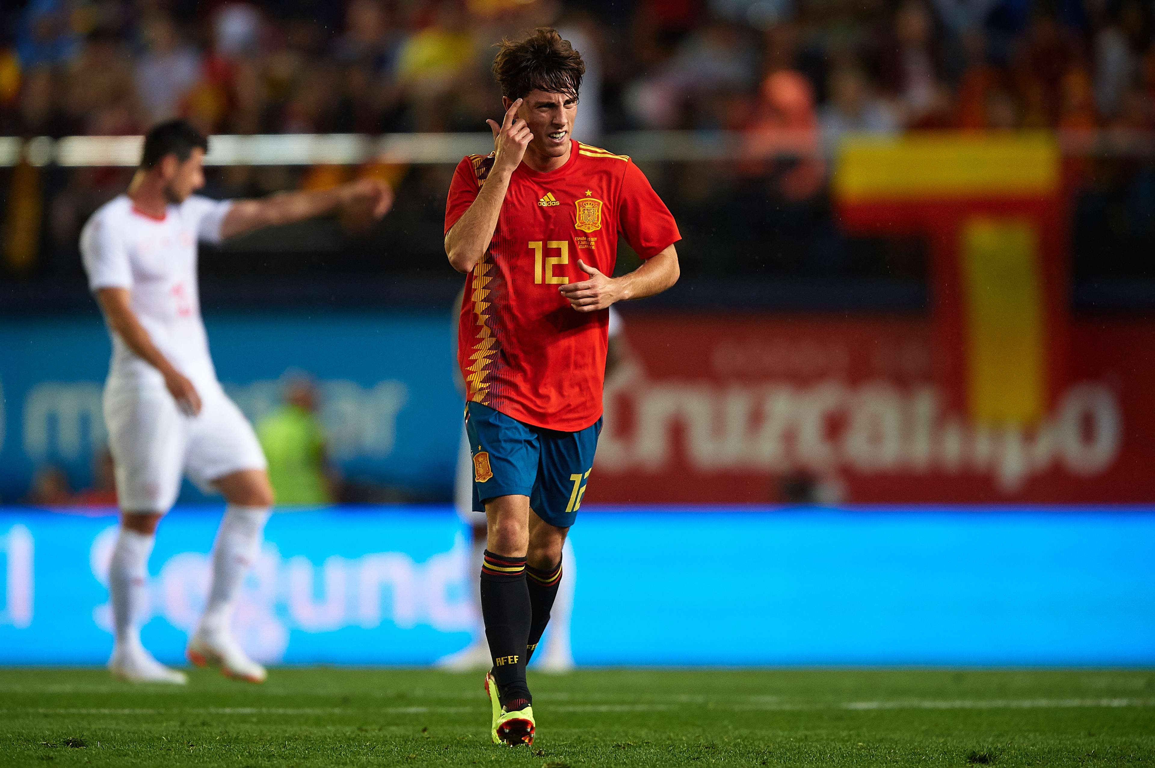 Odriozola España Suiza amistoso