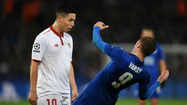 Samir Nasri Sevilla Jamie Vardy Leicester