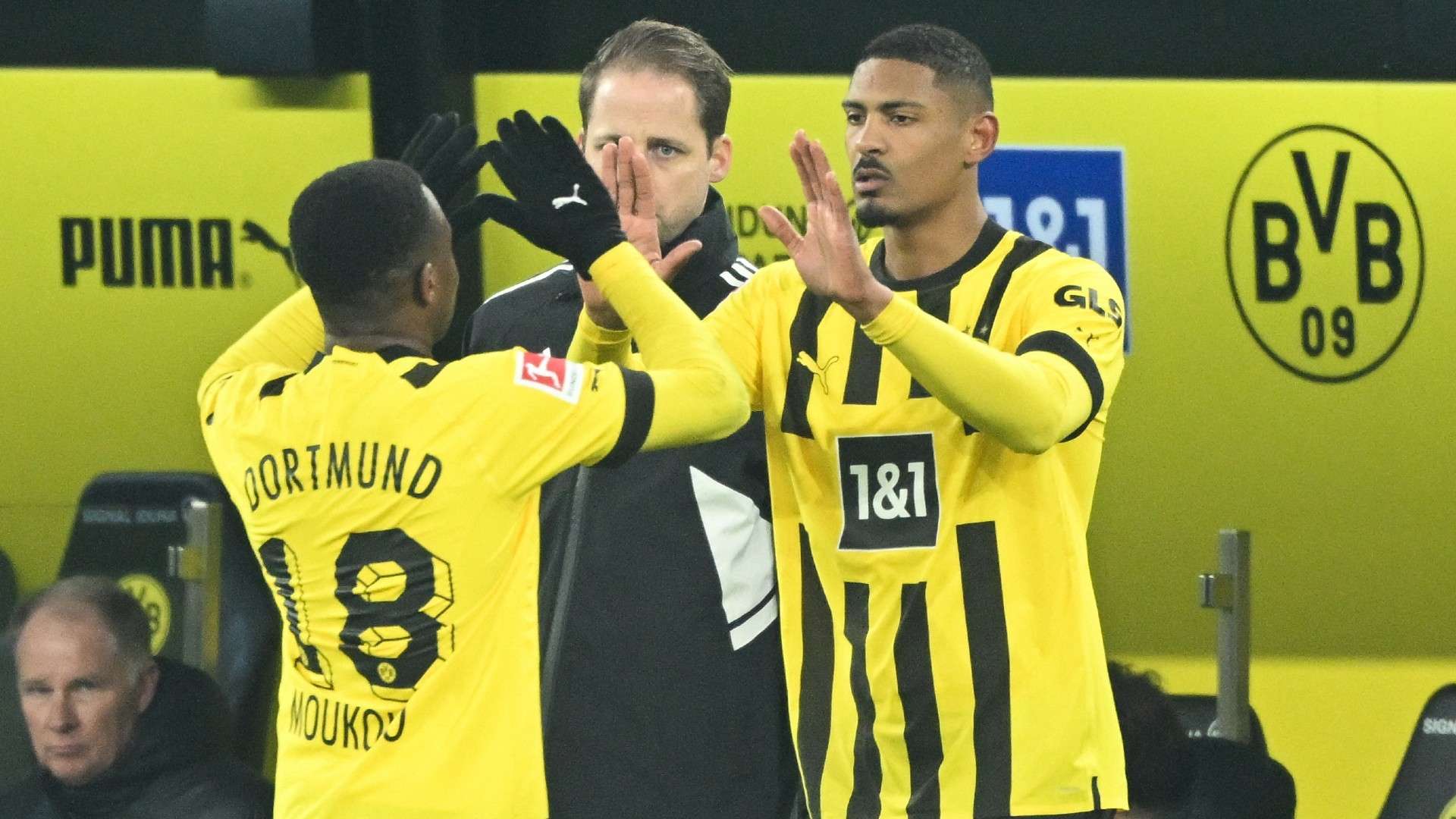 Sebastien Haller Dortmund Bundesliga 22012023