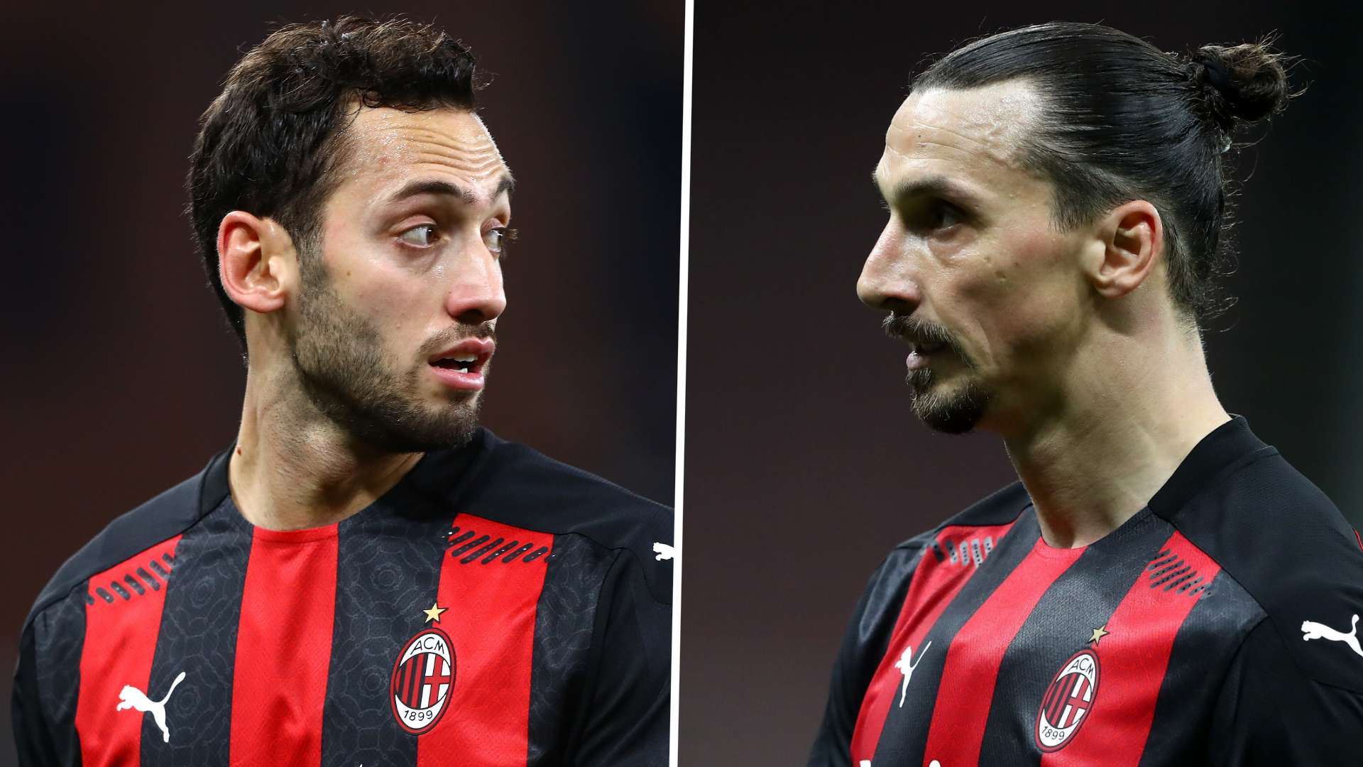 Hakan Calhanoglu & Zlatan Ibrahimovic