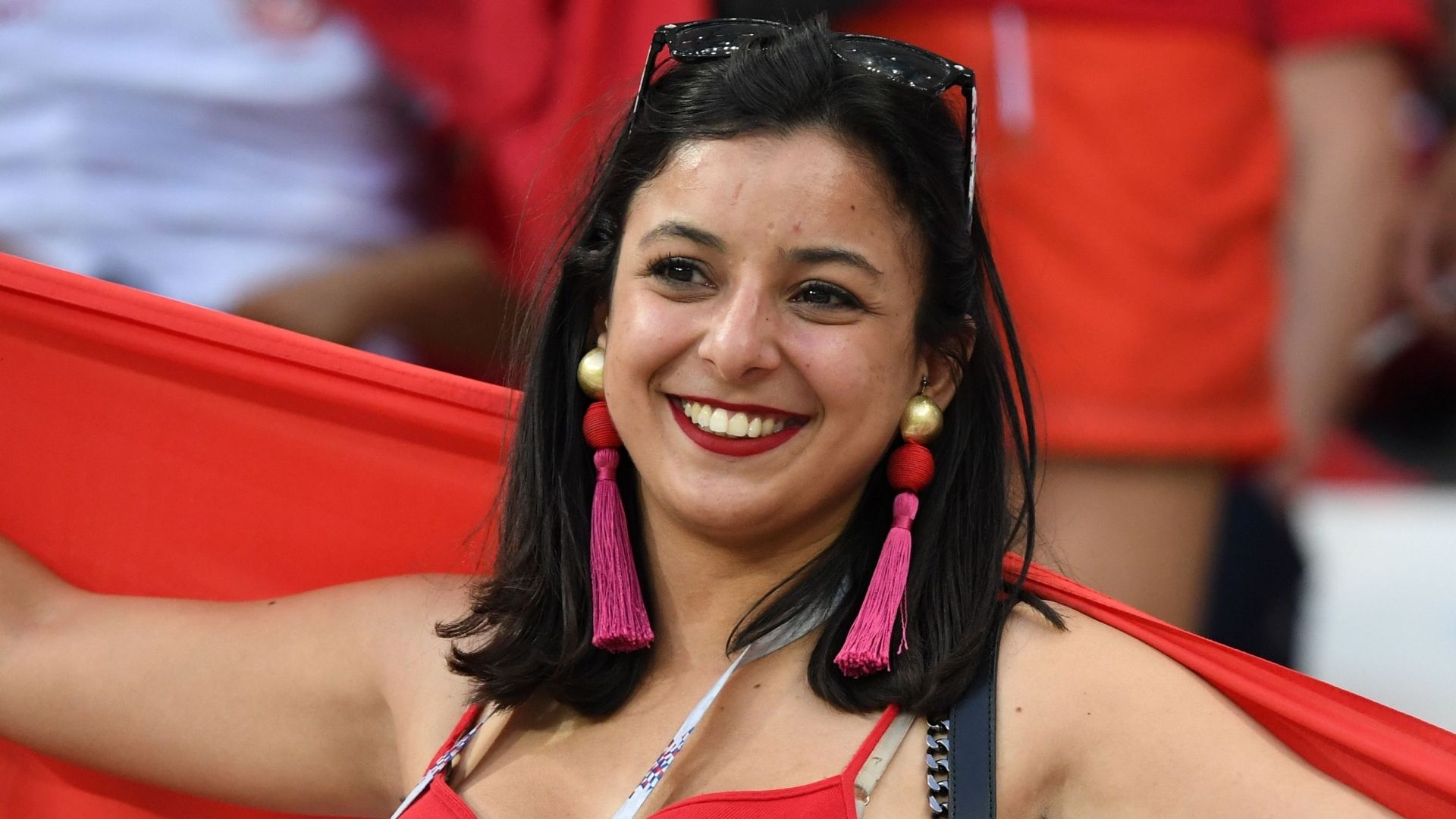 美女サポワールドカップ_チュニジアvsイングランド_チュニジア1