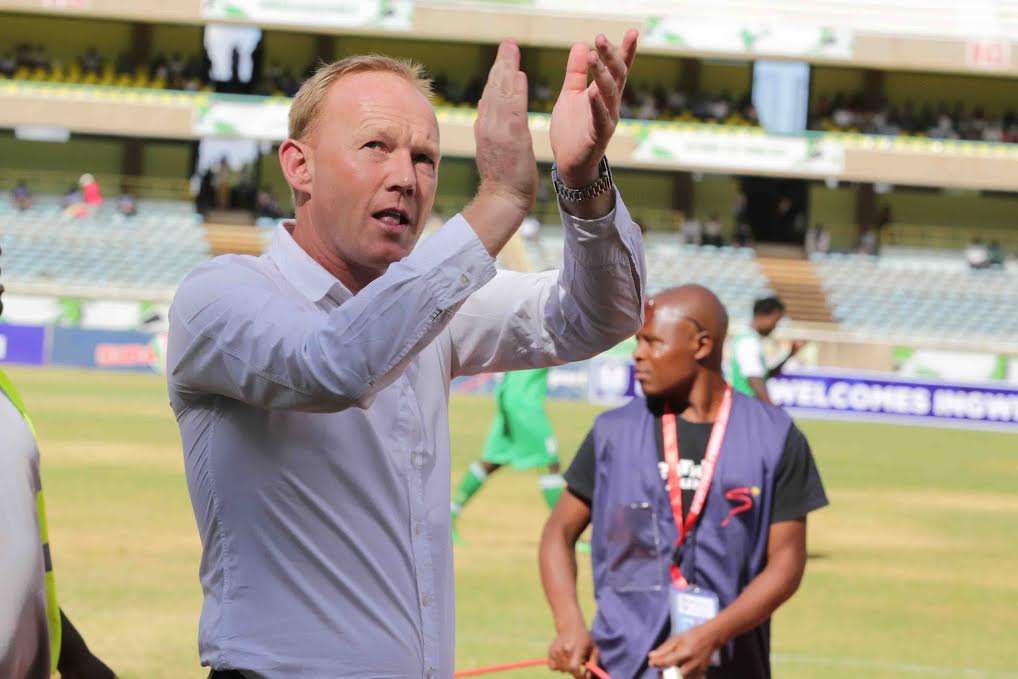 Frank Nuttall final moments was a 1-0 defeat to rivals AFC Leopards in ‘Mashemeji derby’ on Sunday