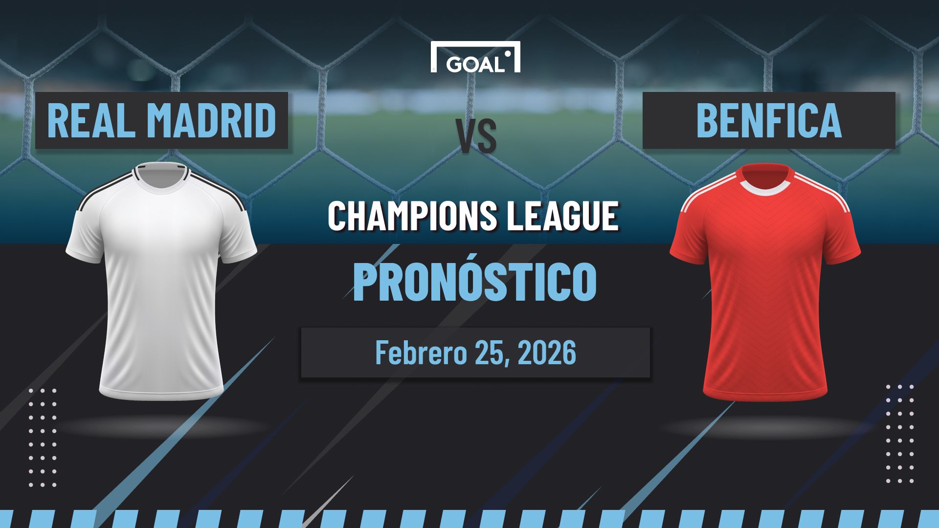 Real Madrid vs Benfica Pronóstico y Apuestas Champions League | 25/02/26