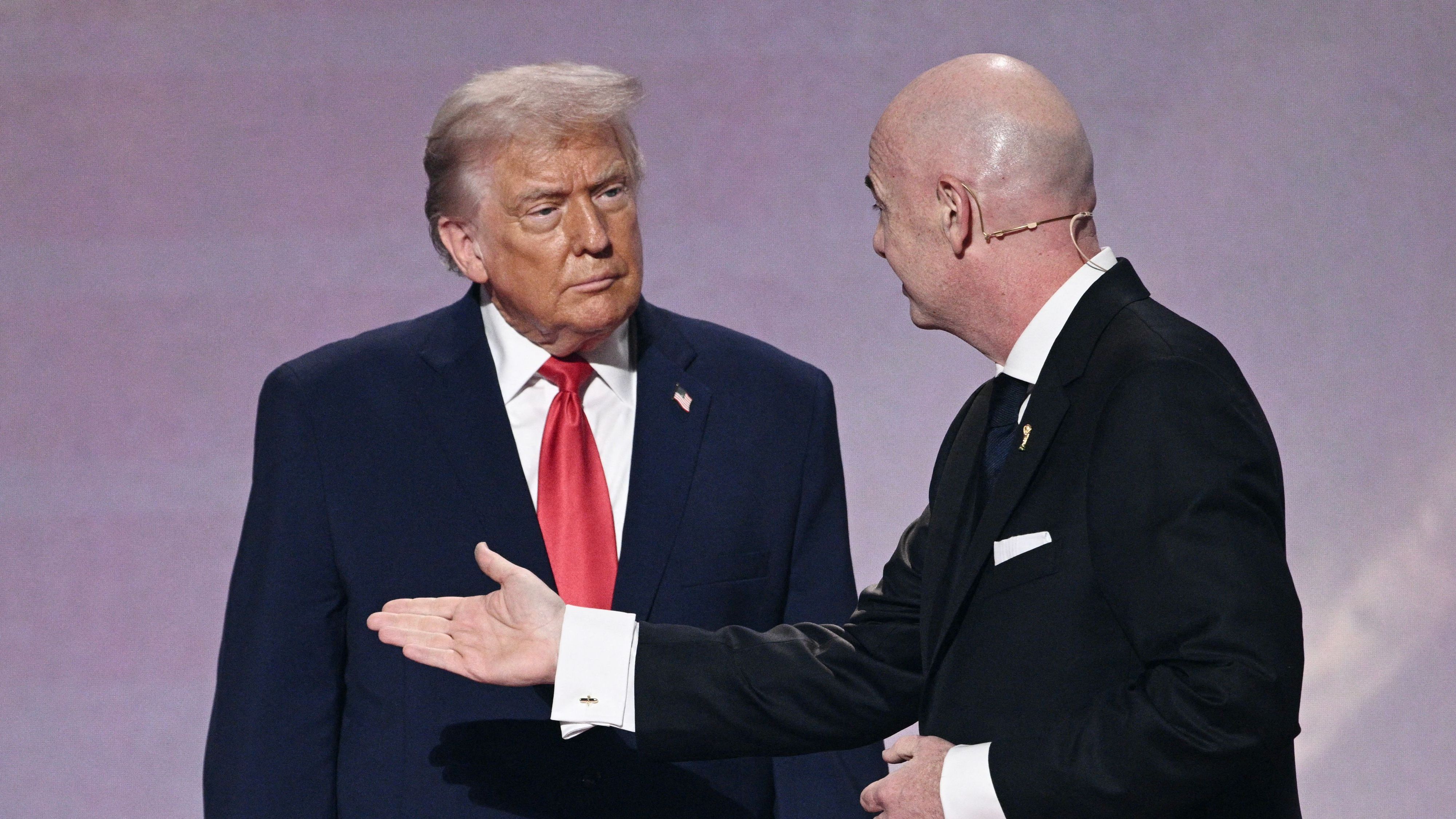 Donald Trump Gianni Infantino