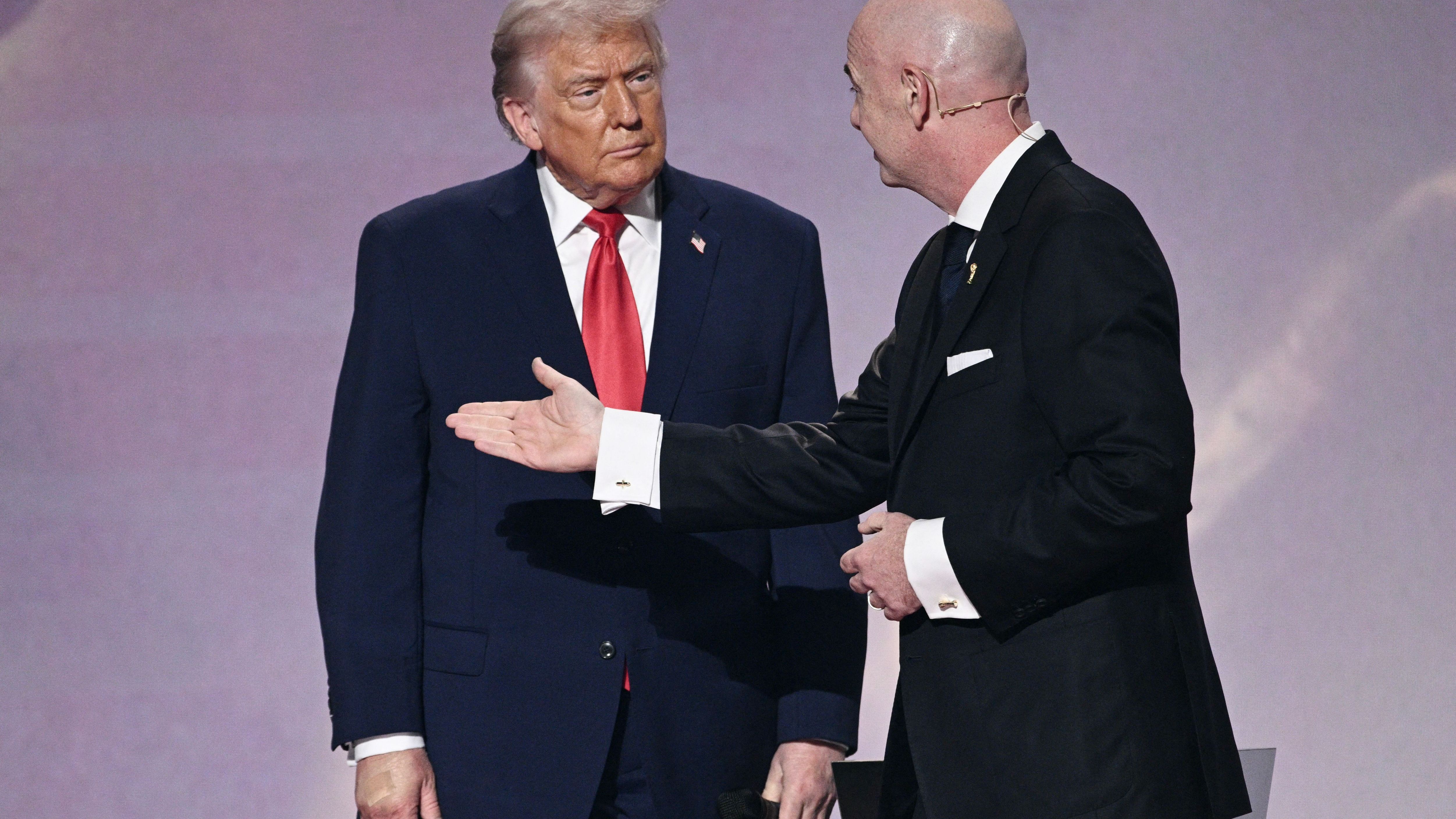 Donald Trump Gianni Infantino