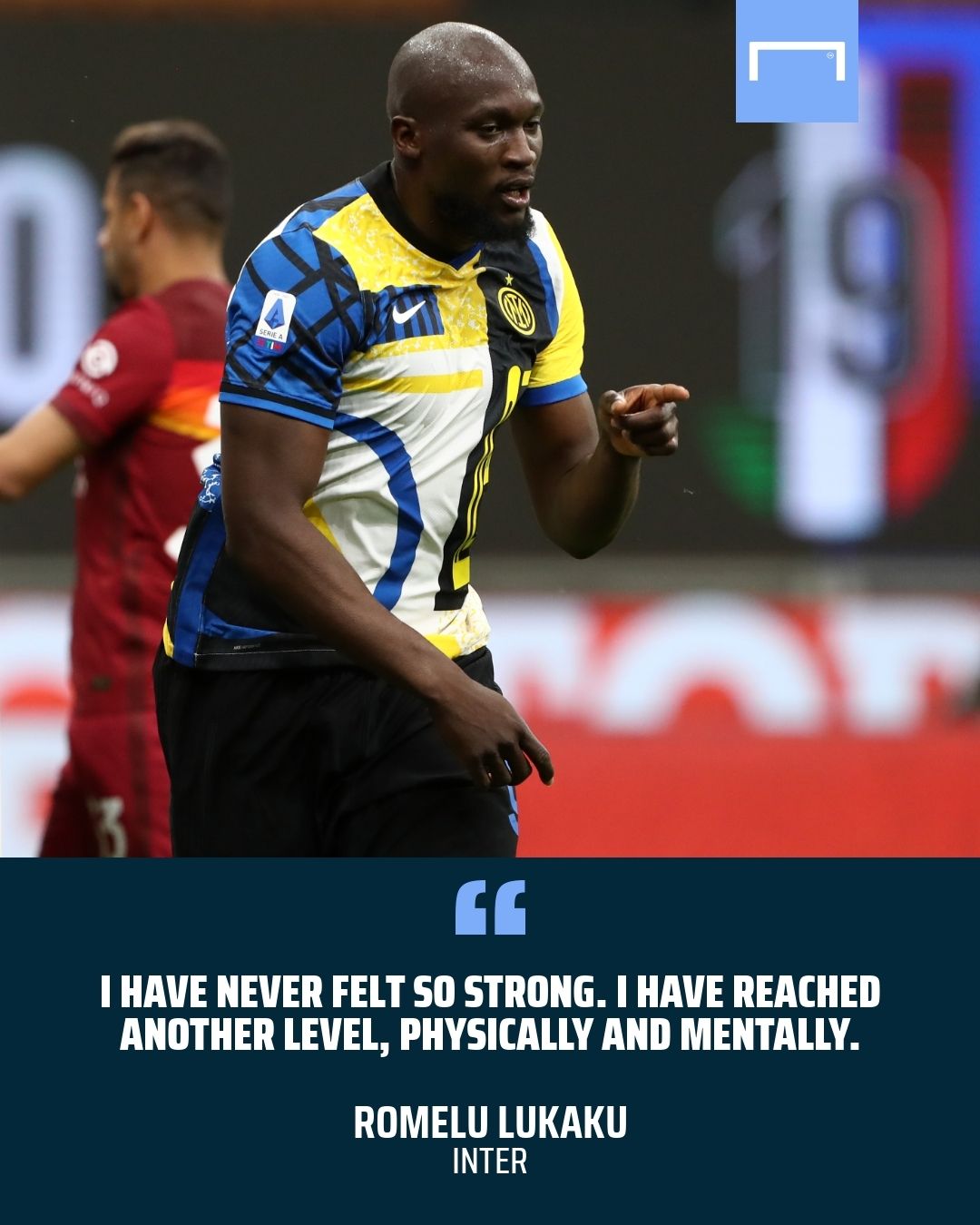 Romelu Lukaku Inter quote GFX