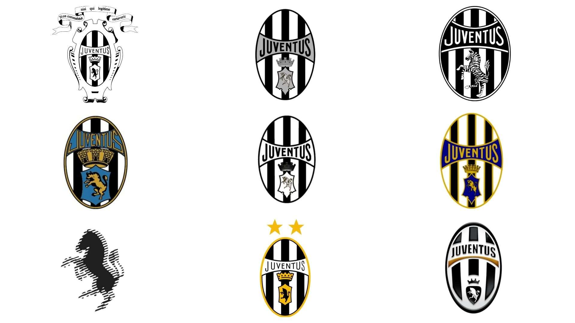Logo Juventus Dari Masa Ke Masa