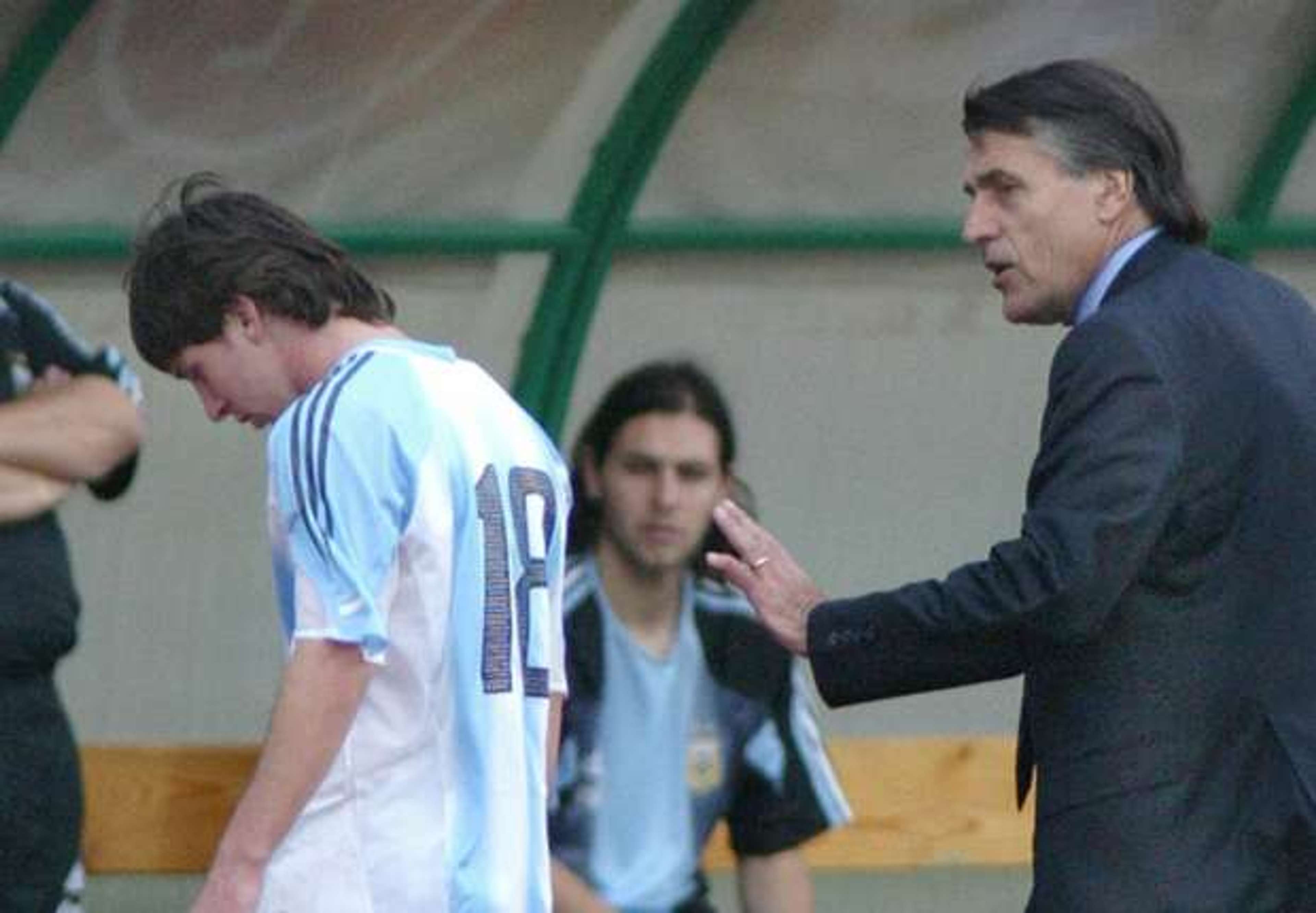 Lionel Messi Tocalli Argentina Hungria 2005