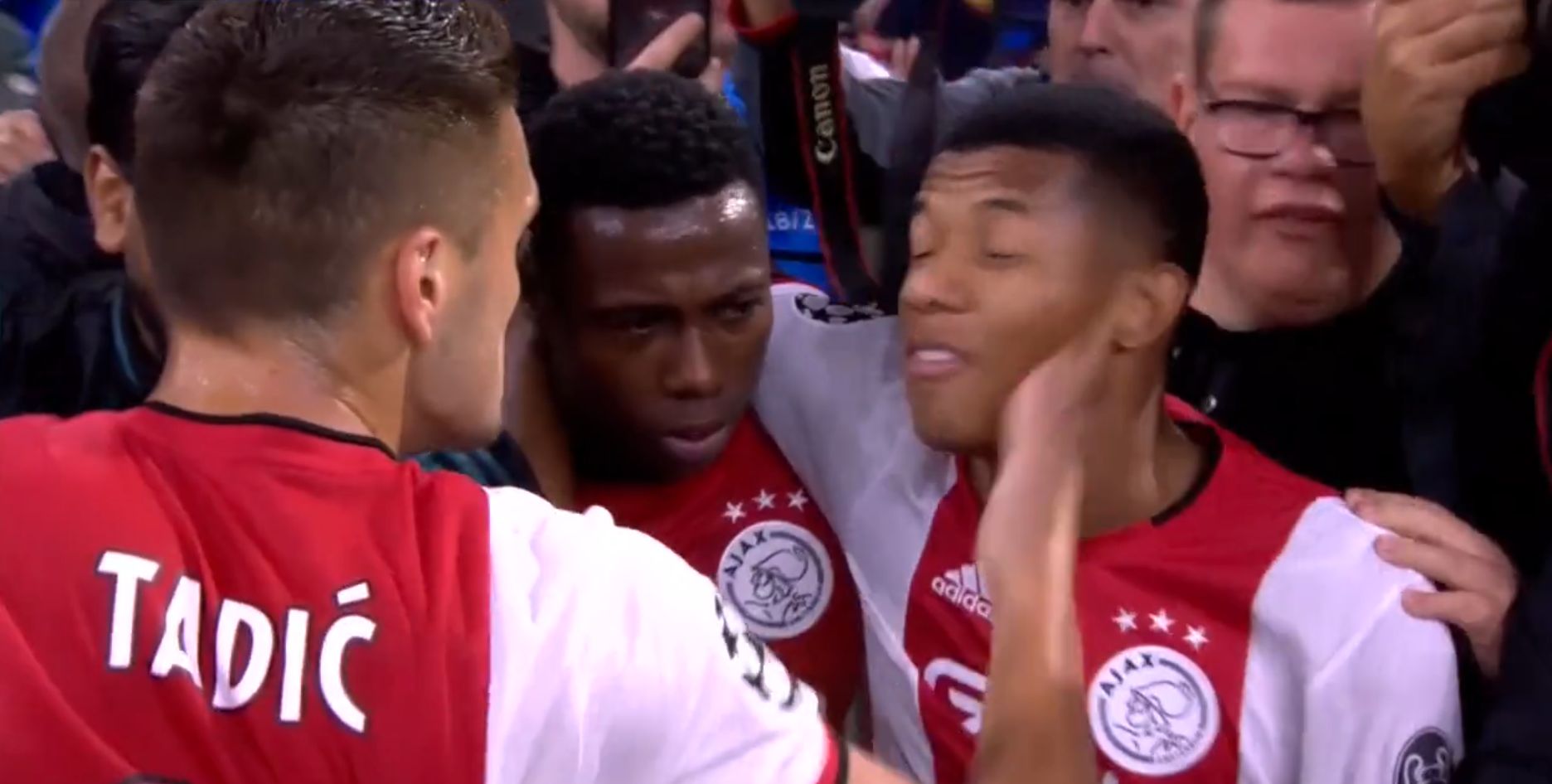 Dusan Tadic David Neres Ajax Lille 2019