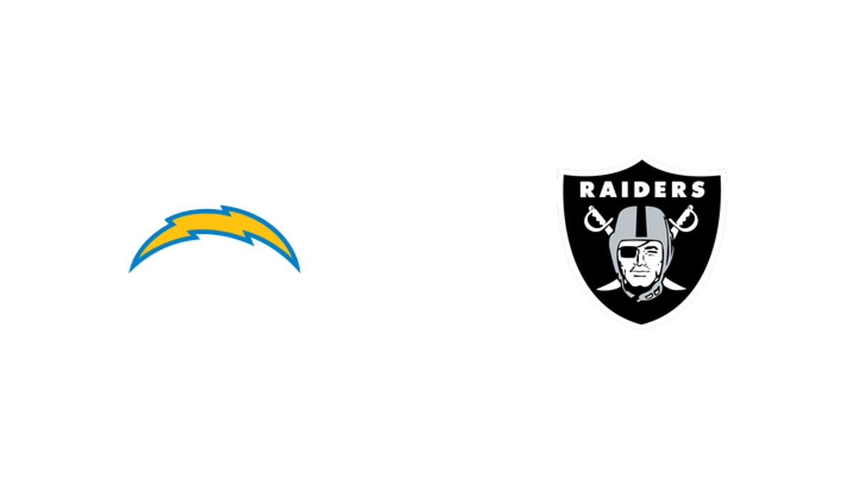 Los Angeles Chargers vs Las Vegas Raiders