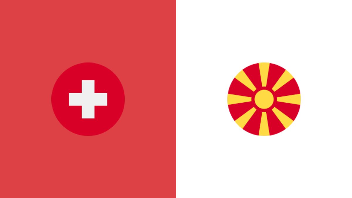 Switzerland vs North Macedonia