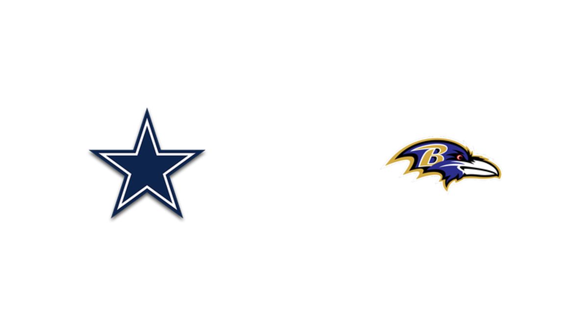 Dallas Cowboys vs Baltimore Ravens