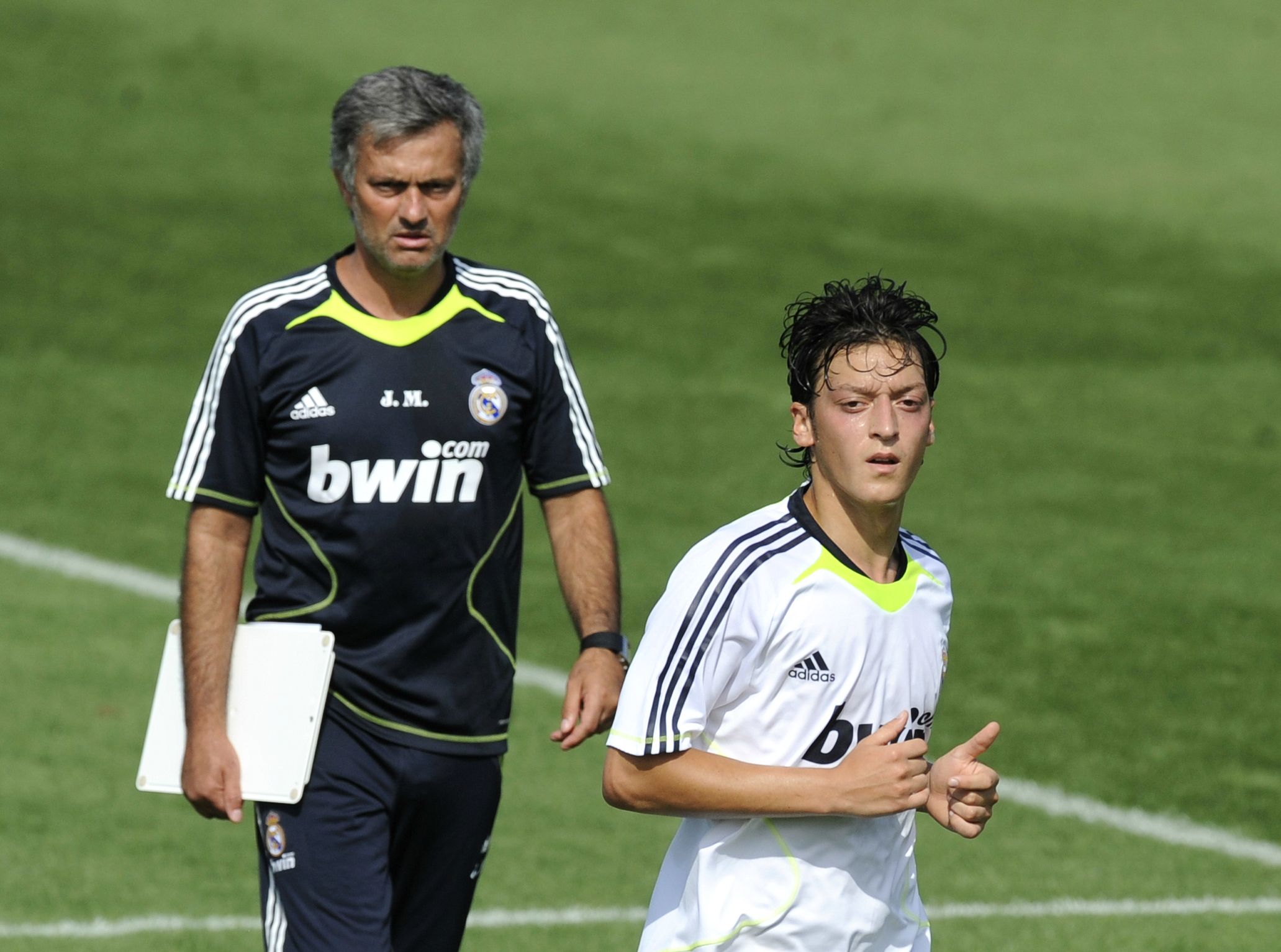Real Madrid's new German midfielder Mesu