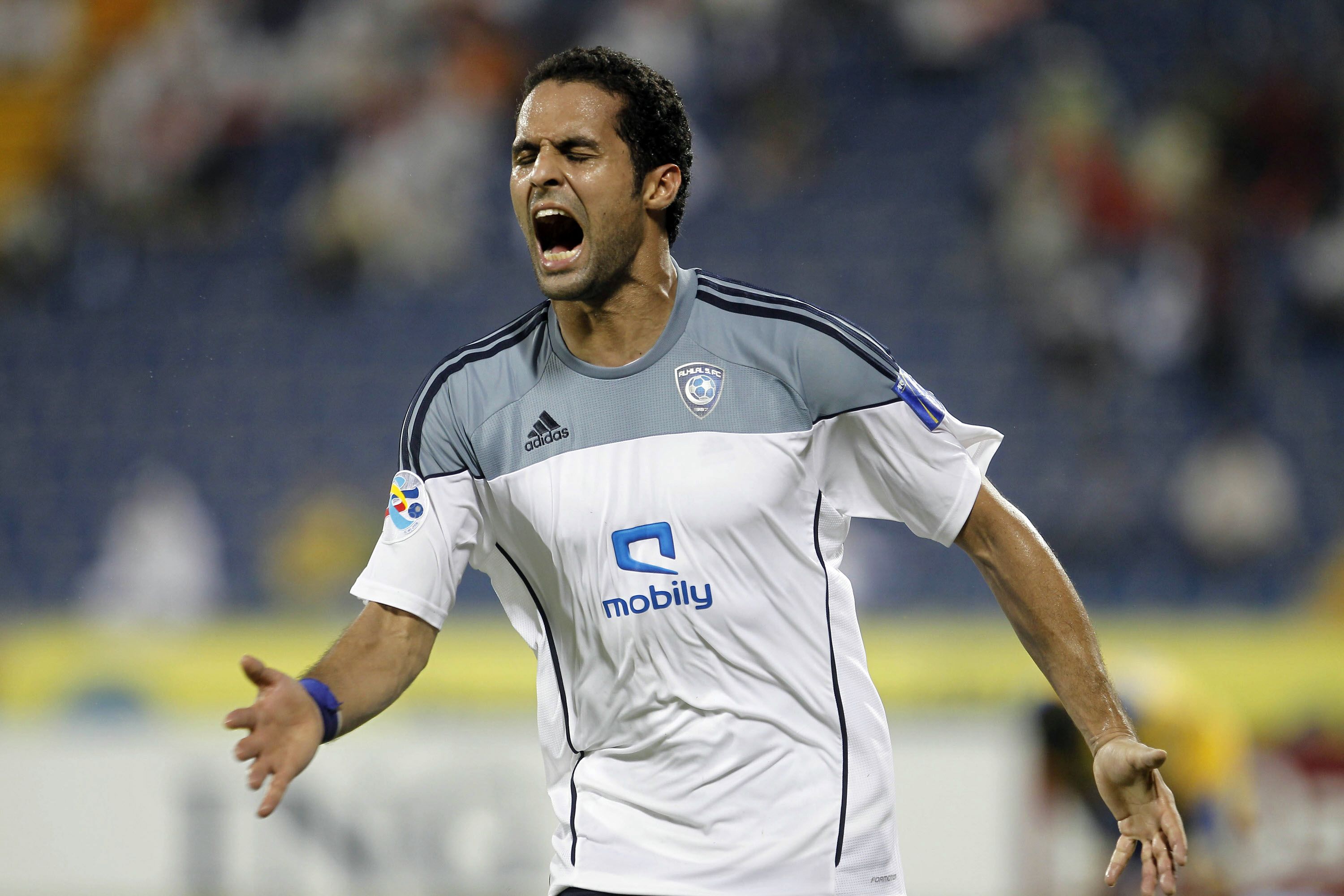 Saudi's Al-Hilal club palyer Yasser al-Q