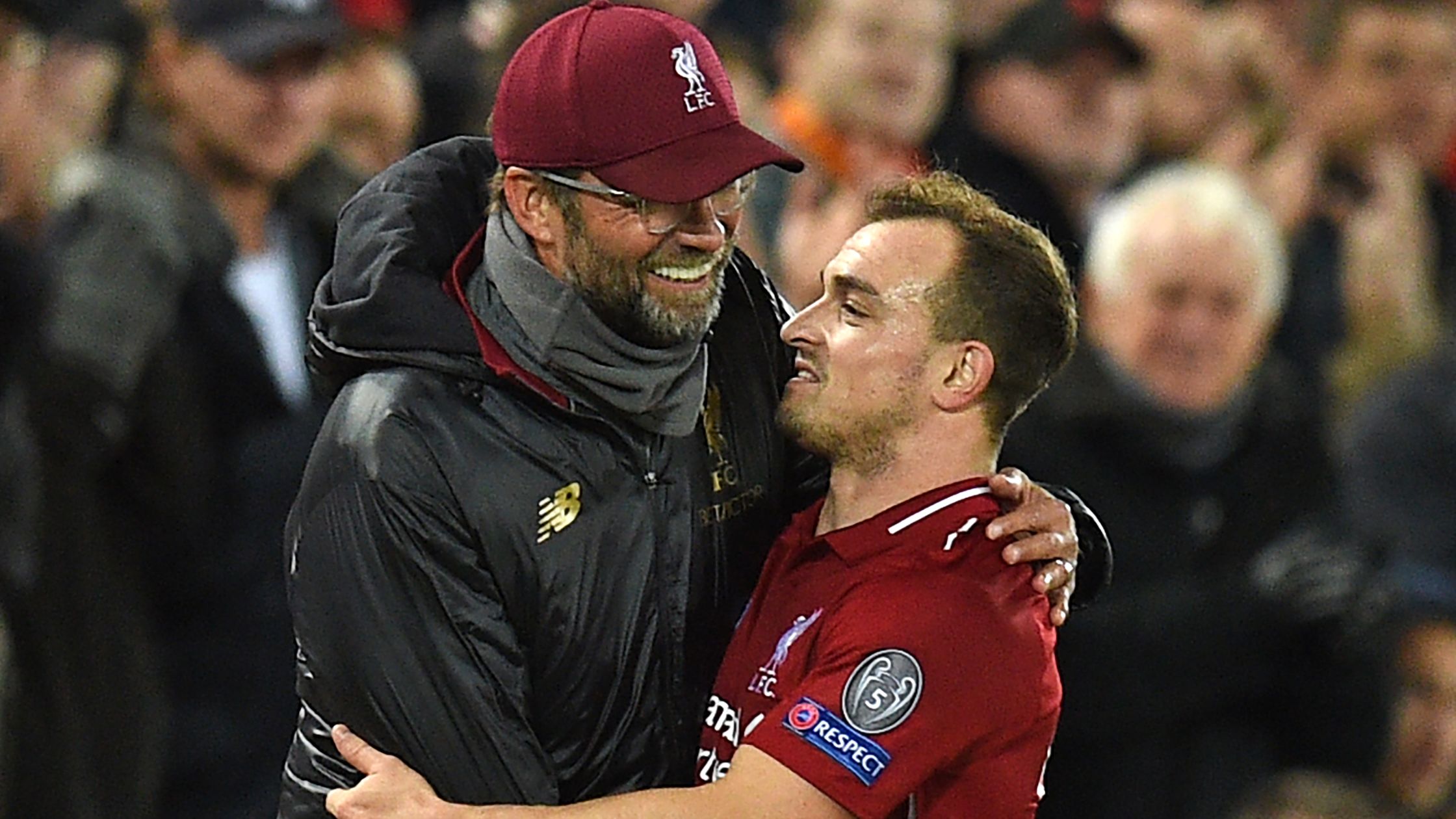 GettyImages-1052960670 Jurgen Klopp labelled 'a people person' as Xherdan Shaqiri reveals 'surprise' phone call to convince him to join Liverpool from Stoke