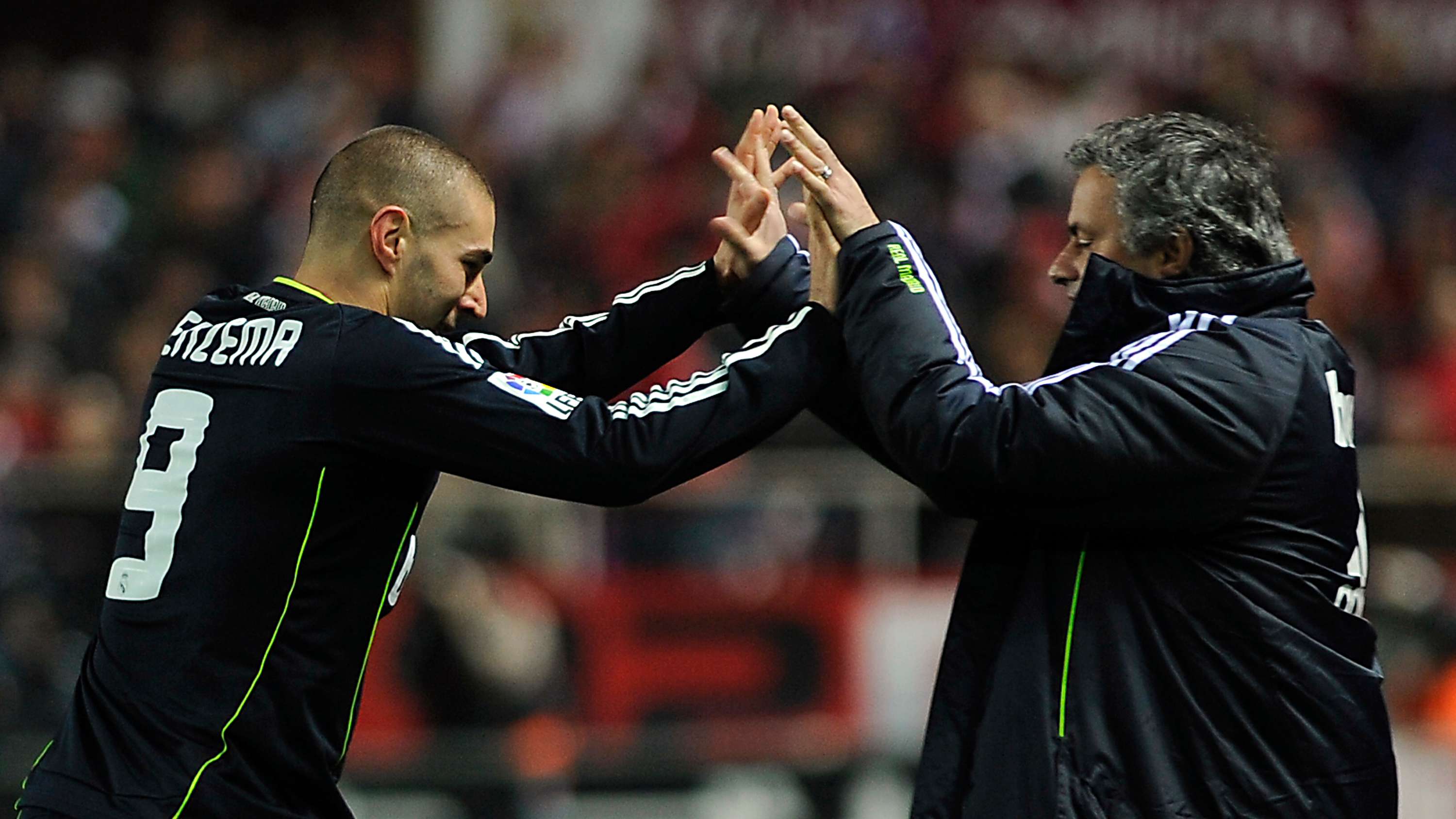 Real Madrid's Portuguese coach Jose Mour