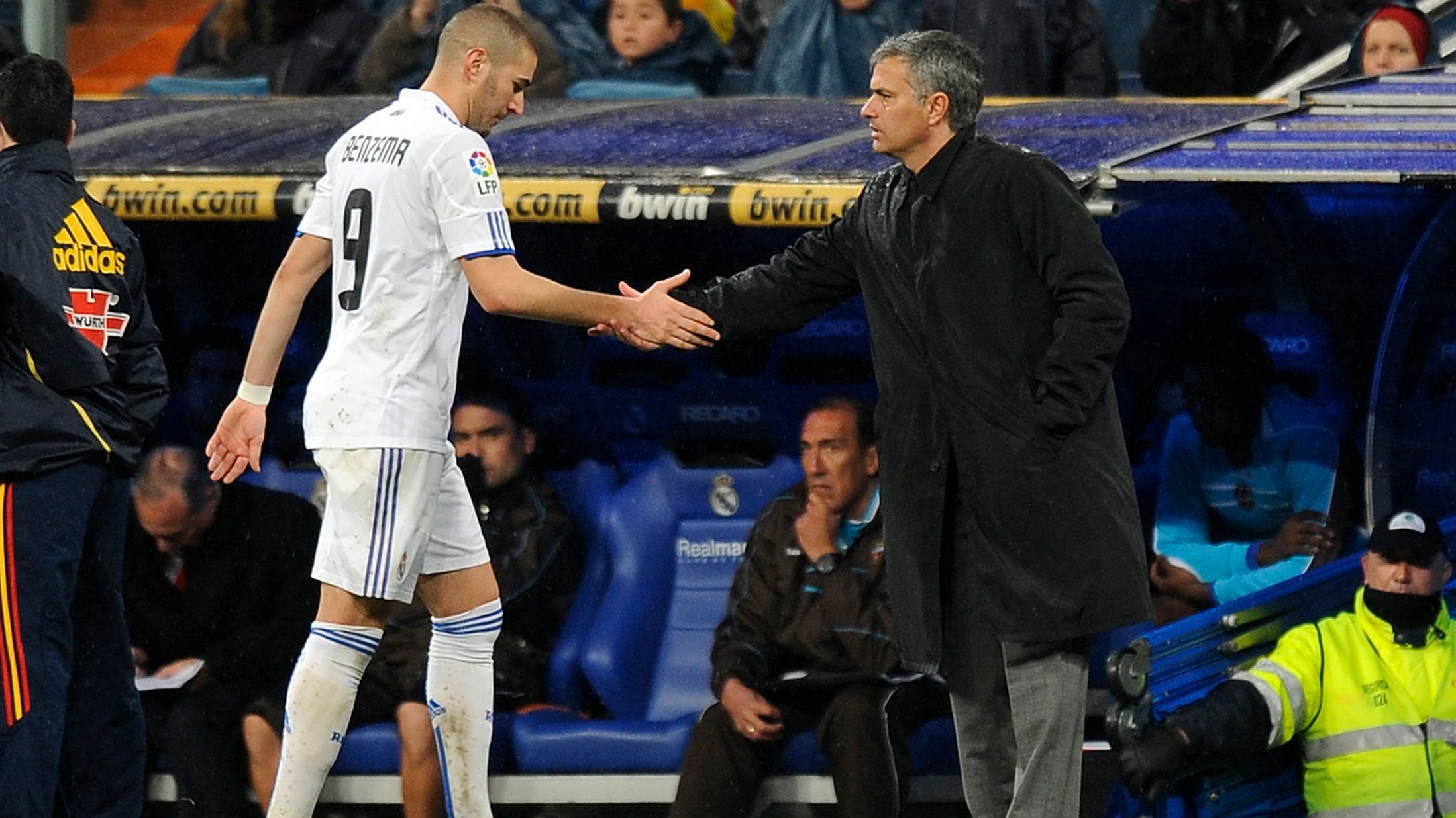 Real Madrid's French forward Karim Benze