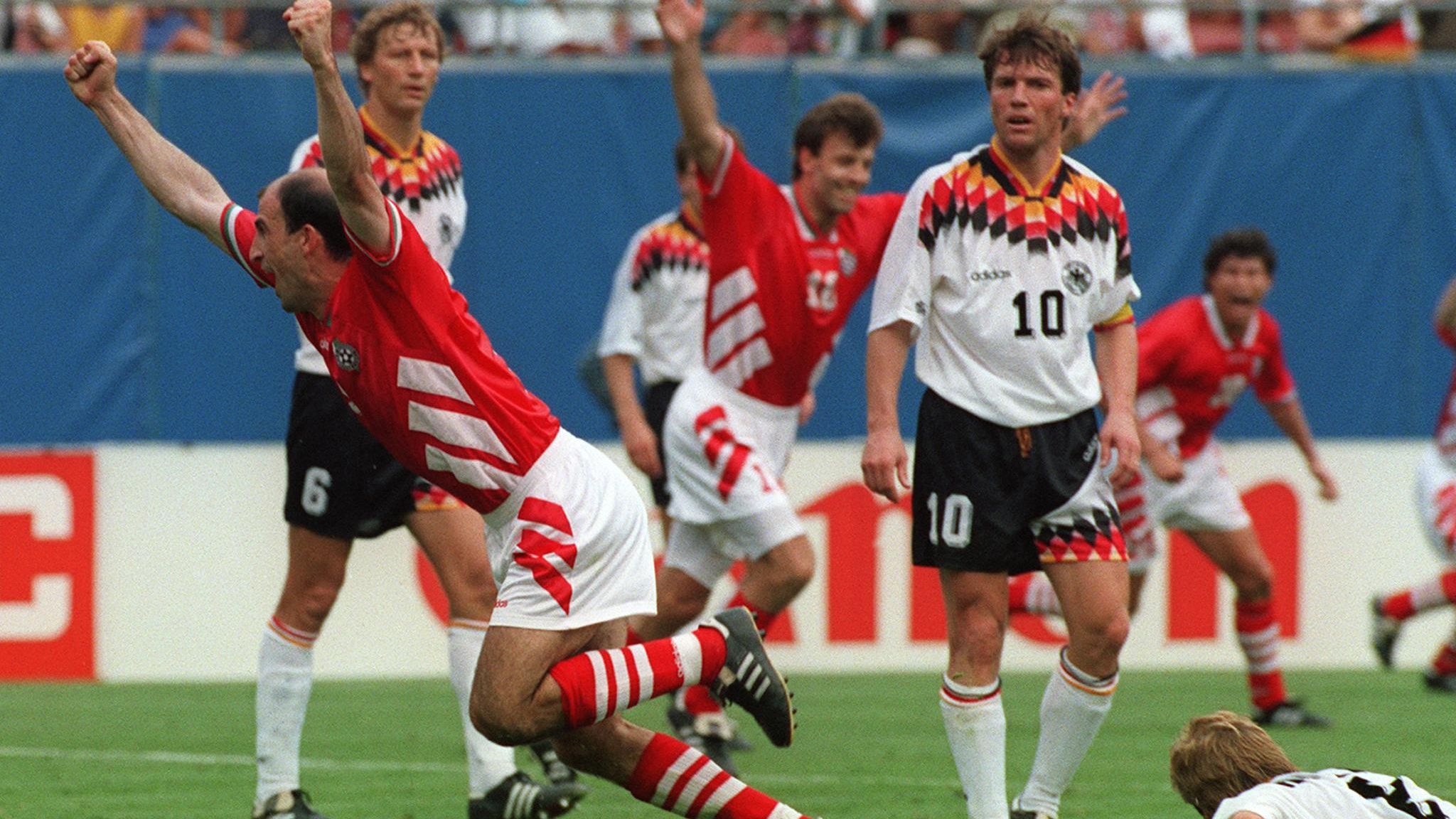 WORLD CUP-1994-WEST GERMANY-BULGARIA