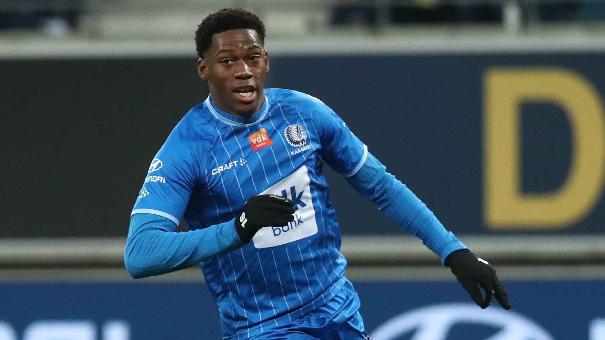 SOCCER JPL D22 KAA GENT VS RE MOUSCRON