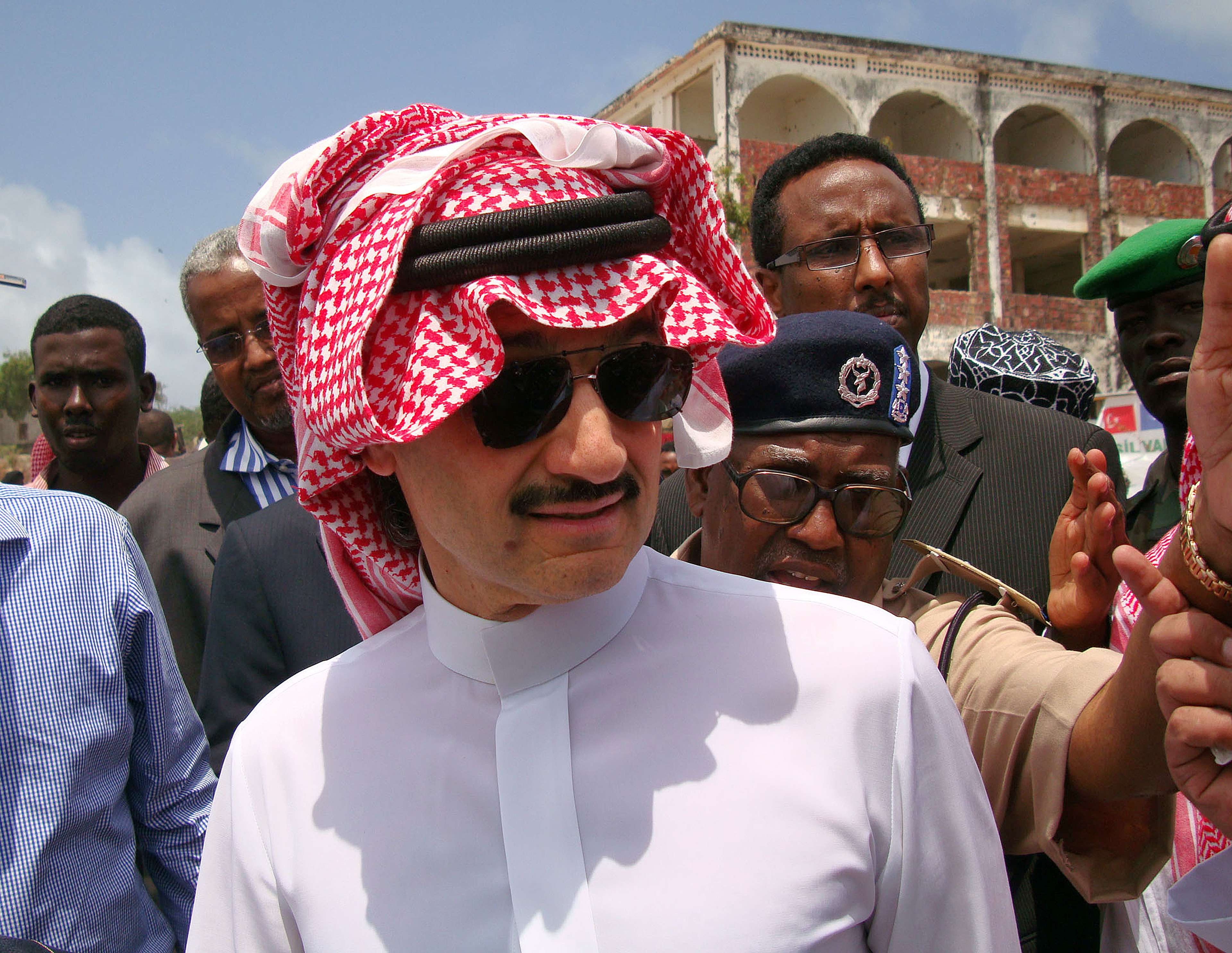 Prince Al-Waleed Bin Talal, nephew of th