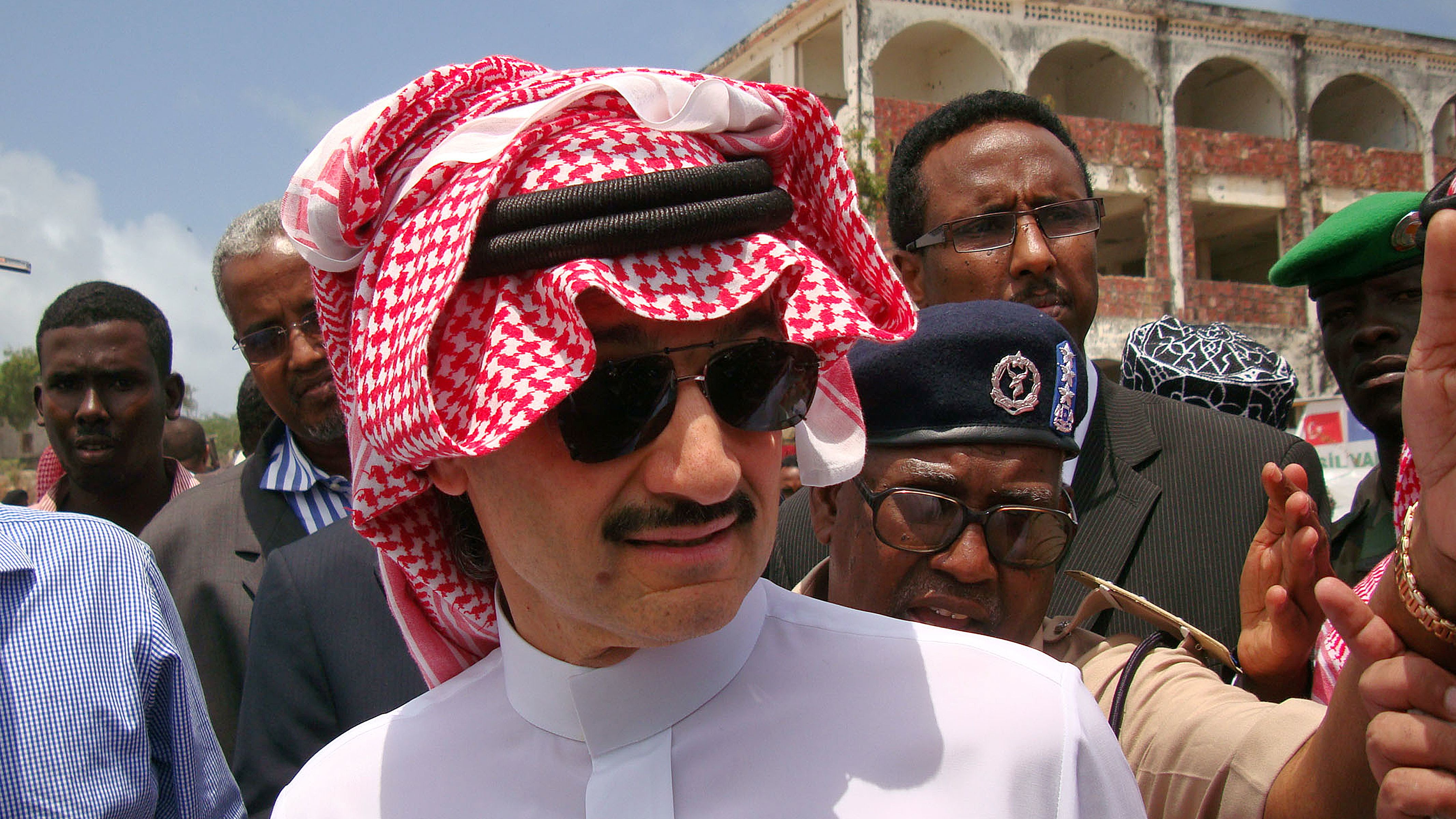 Prince Al-Waleed Bin Talal, nephew of th