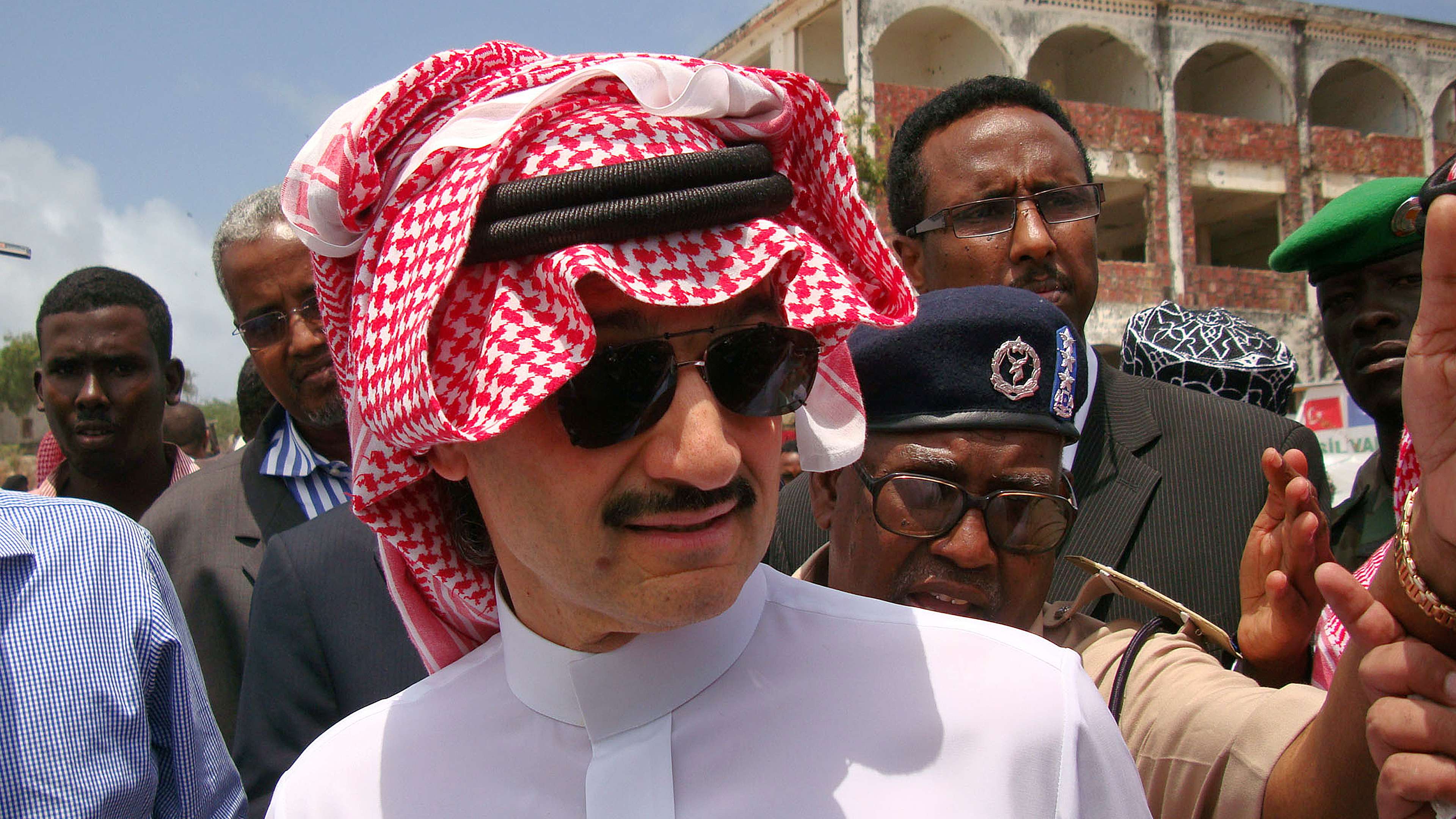 Prince Al-Waleed Bin Talal, nephew of th