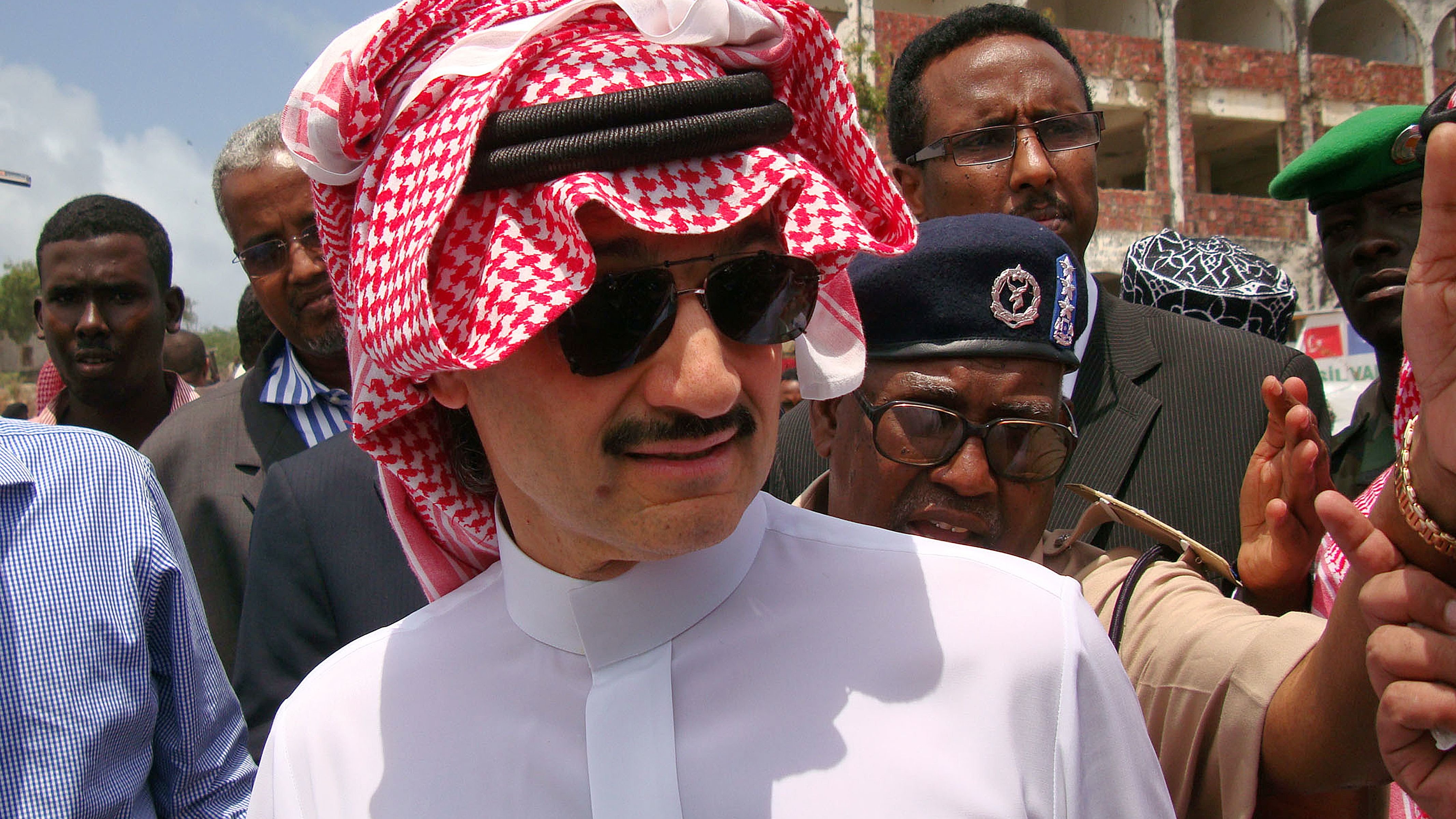 Prince Al-Waleed Bin Talal, nephew of th