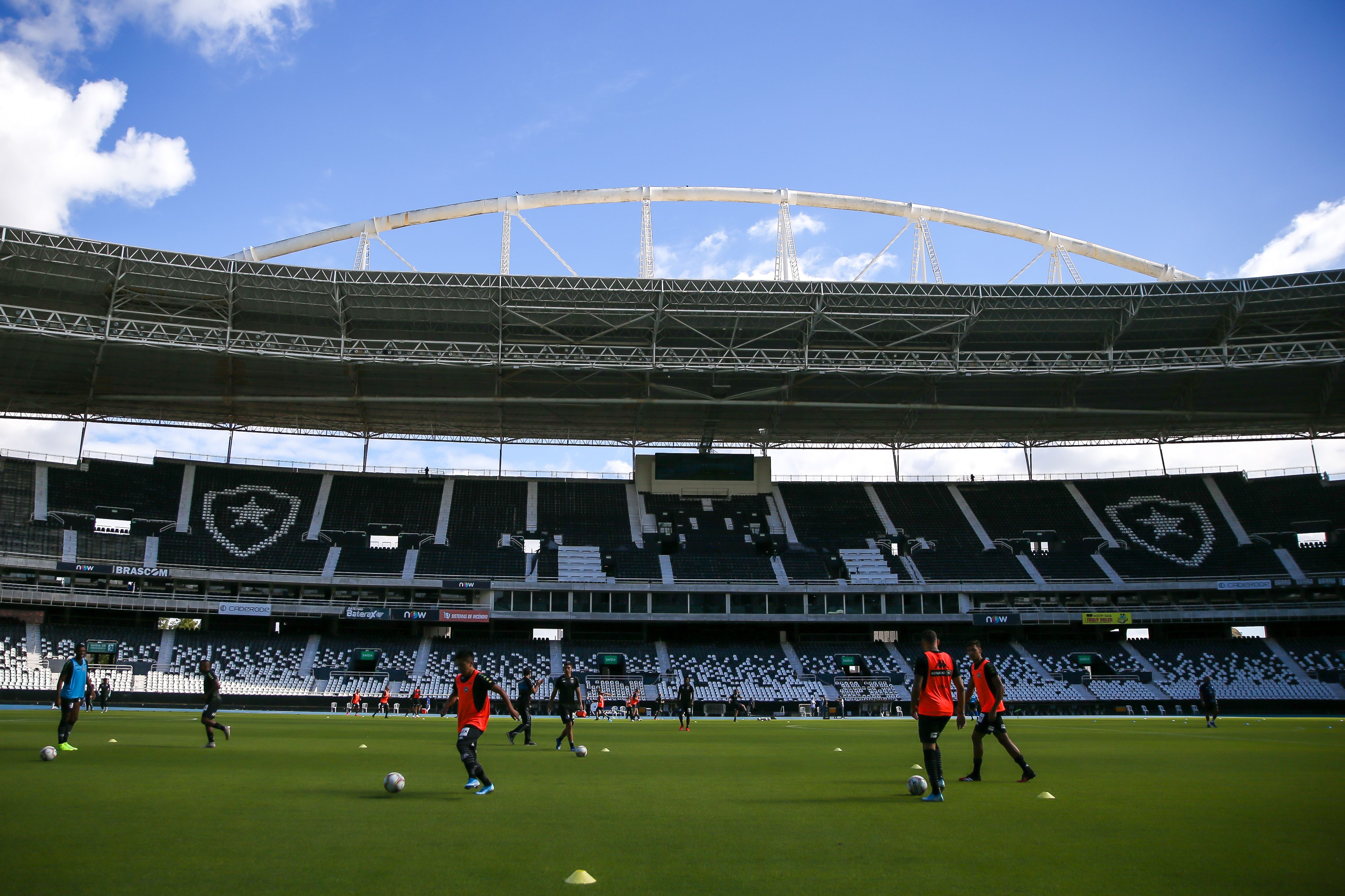 Botafogo v Cabofriense Play the Carioca State Championship With Closed Doors as a Precautionary Measure Against the Coronavirus