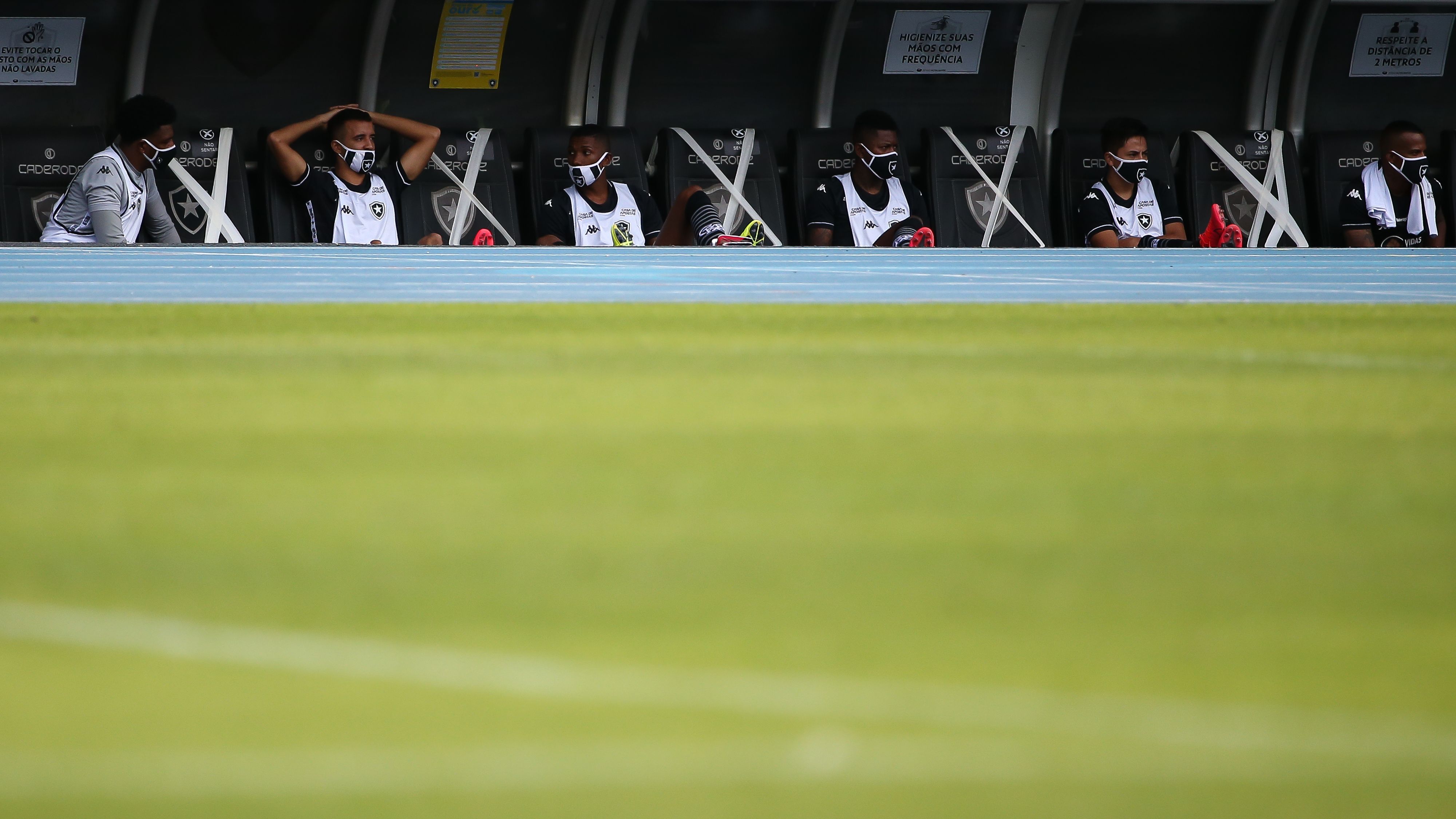 Botafogo v Cabofriense Play the Carioca State Championship With Closed Doors as a Precautionary Measure Against the Coronavirus