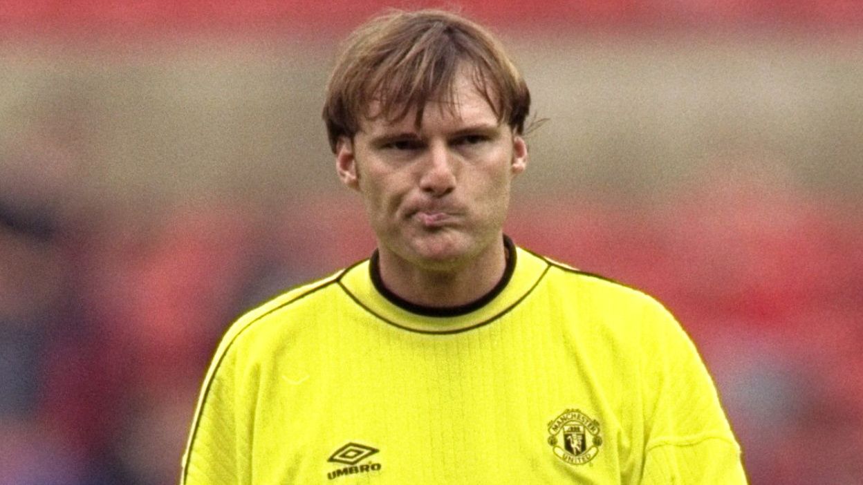 Massimo Taibi of Manchester United