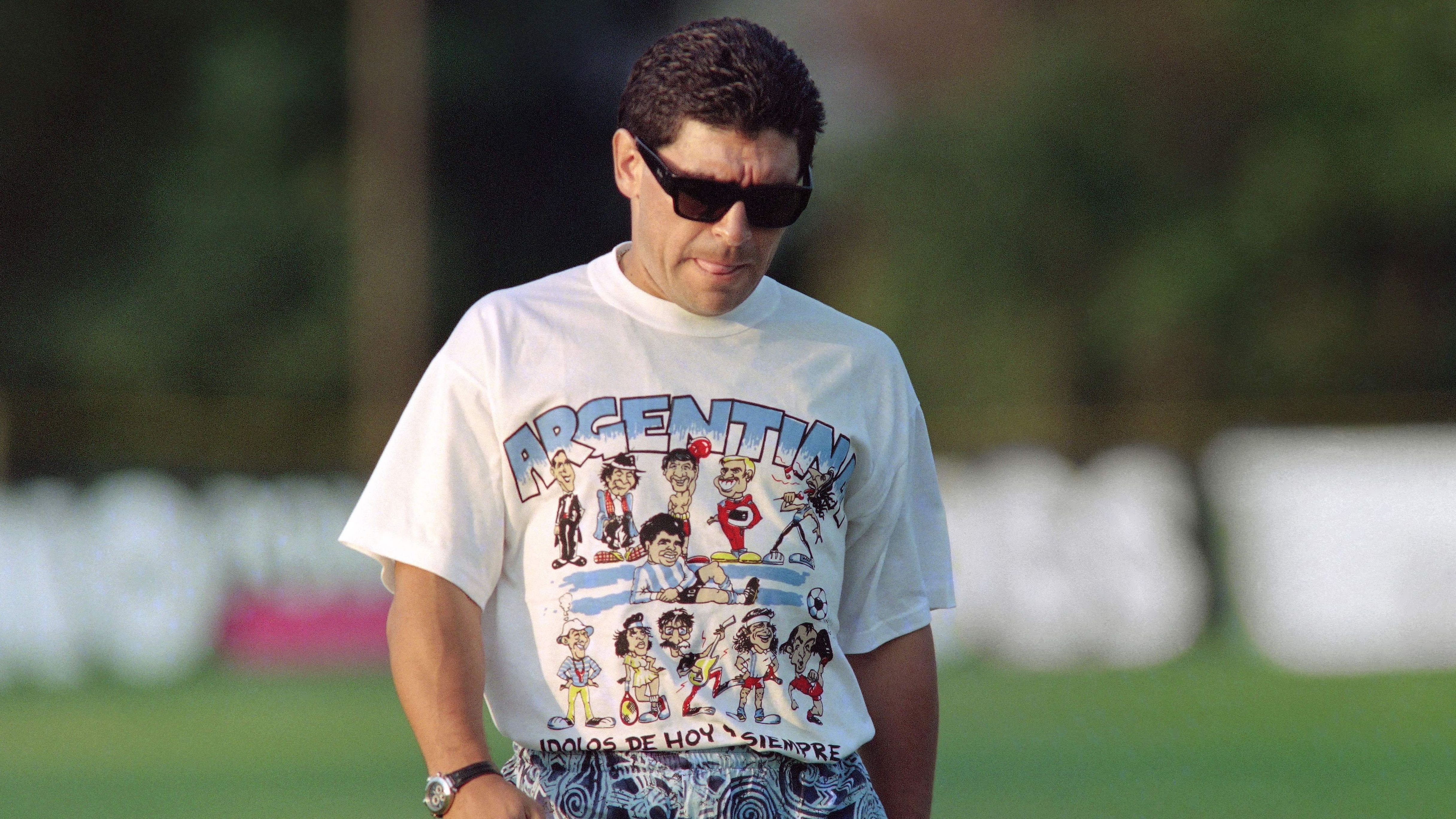 FOOTBALL-WORLD CUP-USA-MARADONA