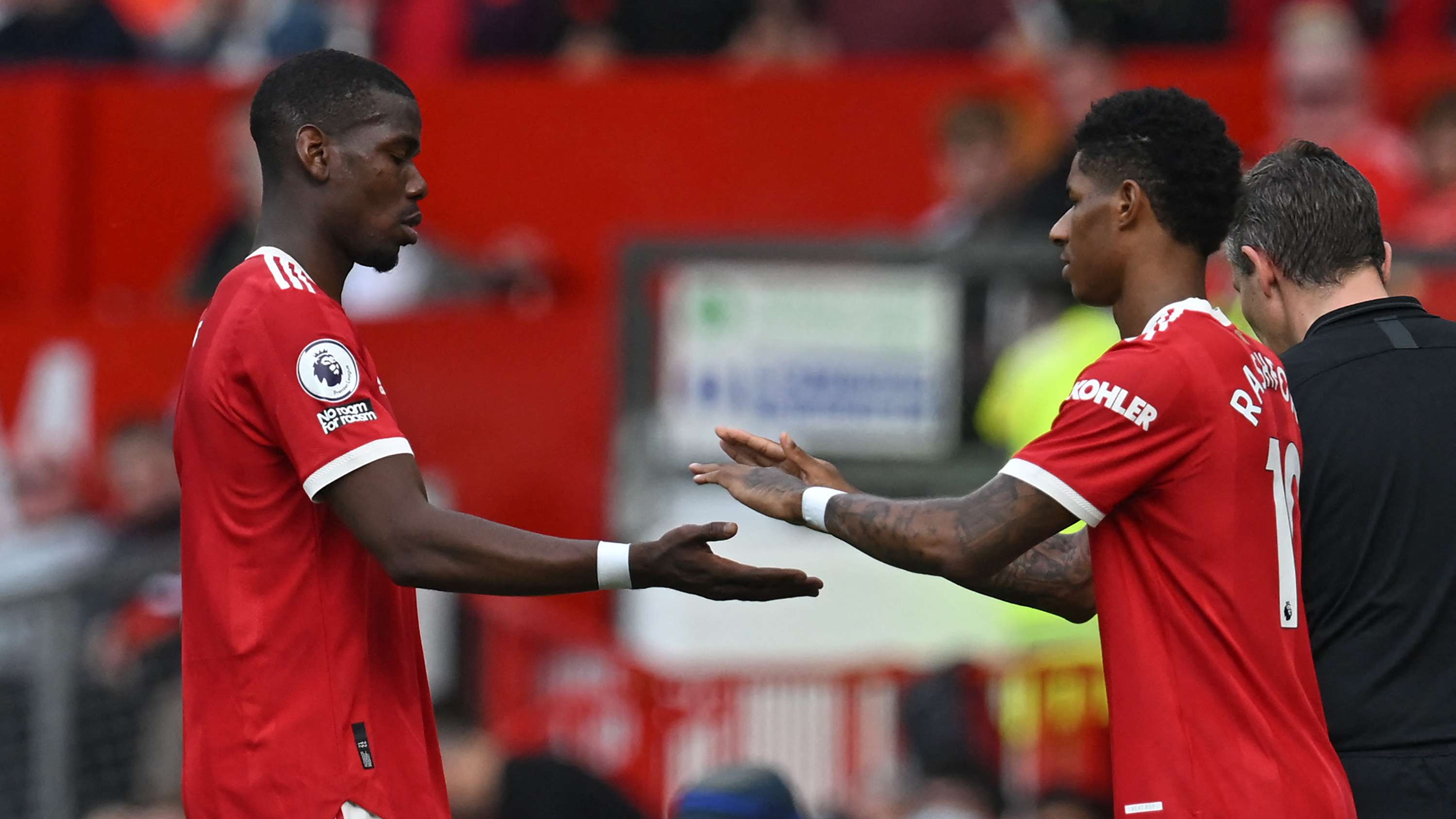 GettyImages-1240023845 'Man Utd are losing a great player!' - Paul Pogba reacts to Marcus Rashford's 'crazy' imminent transfer to Barcelona