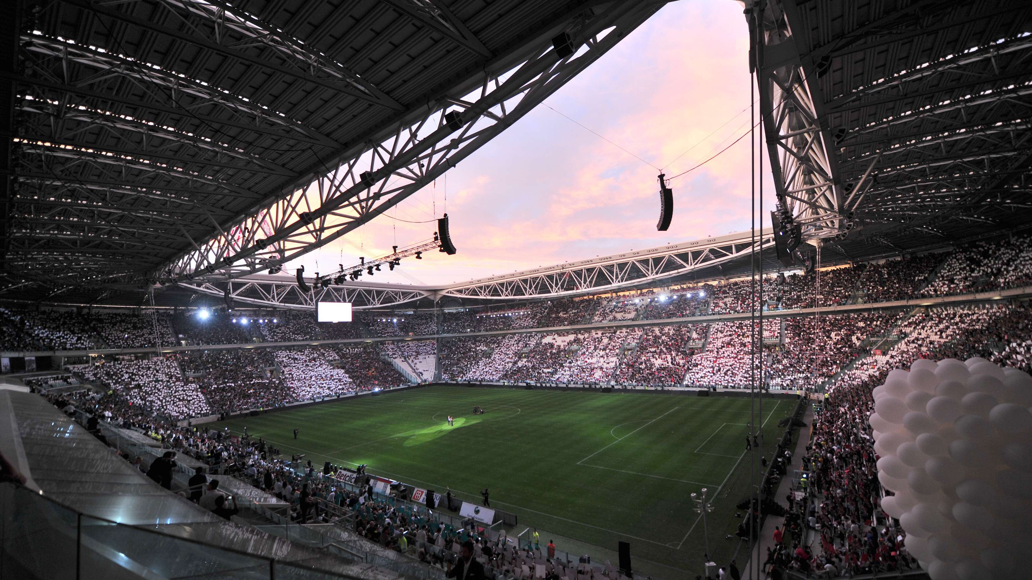 A general view of the new Juventus footb