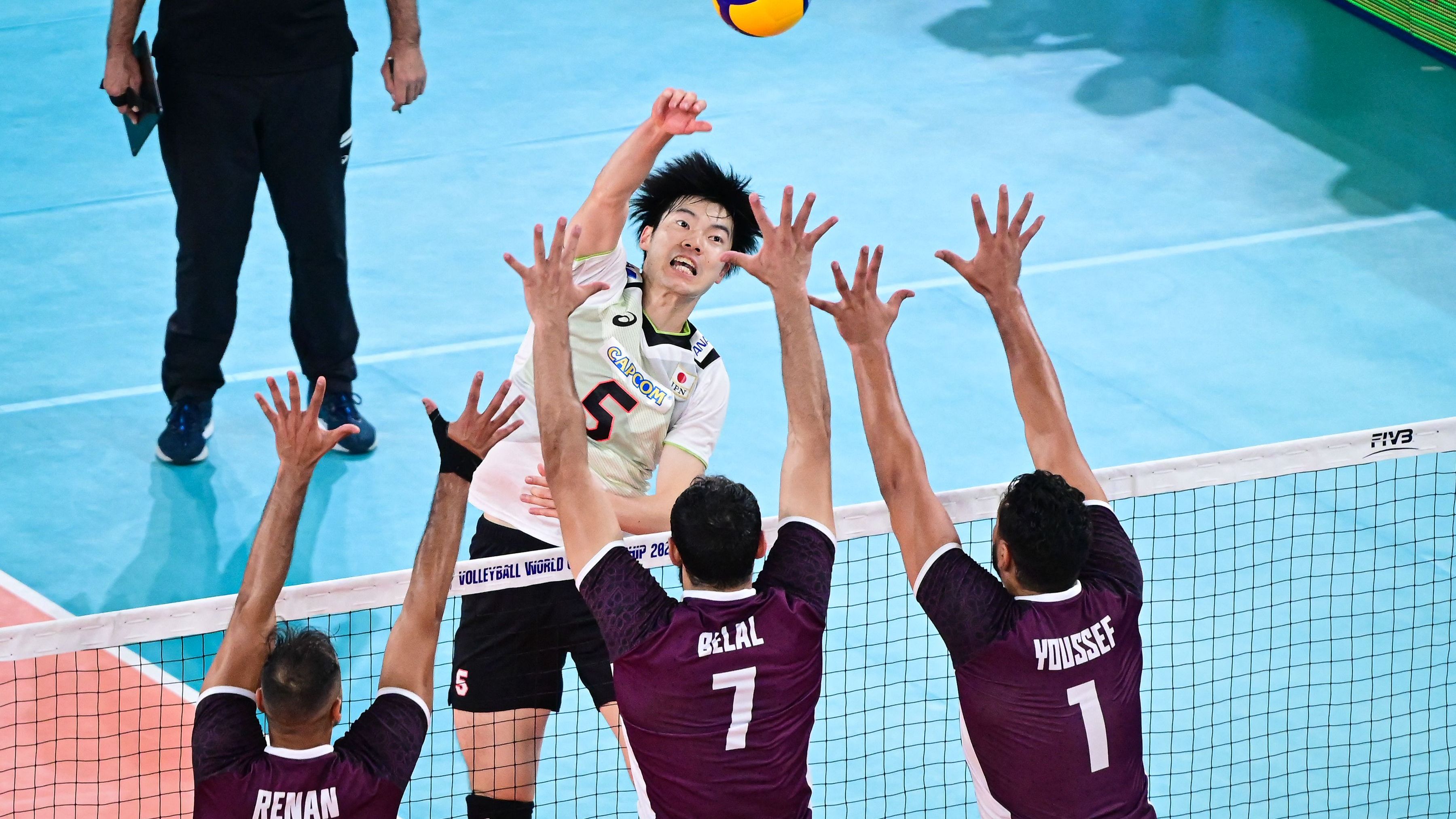 VOLLEYBALL-SLO-WORLD CHAMPIONSHIP-JAP-QAT