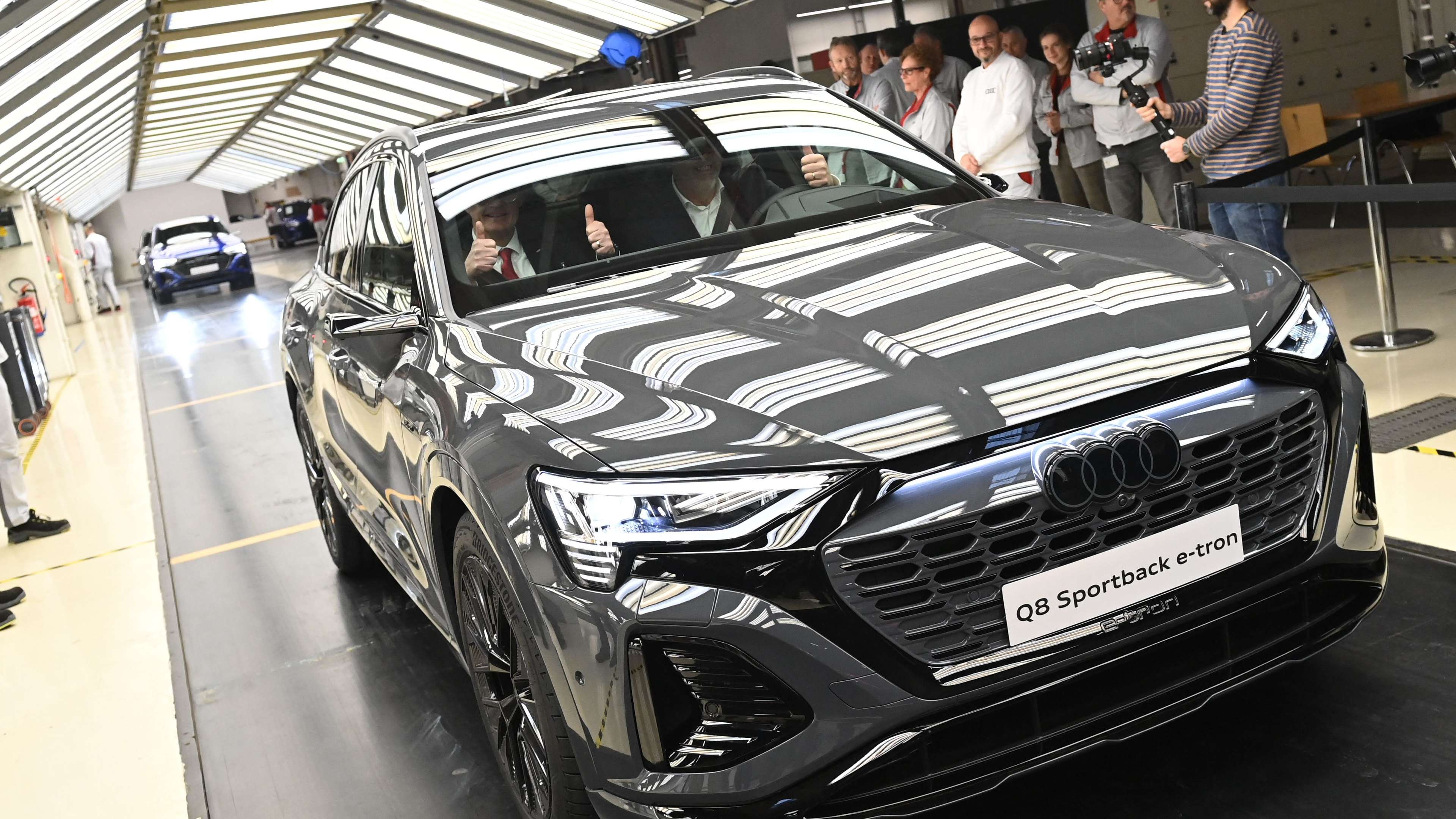 BRUSSELS AUDI NEW PRODUCTION Q8 E-TRON