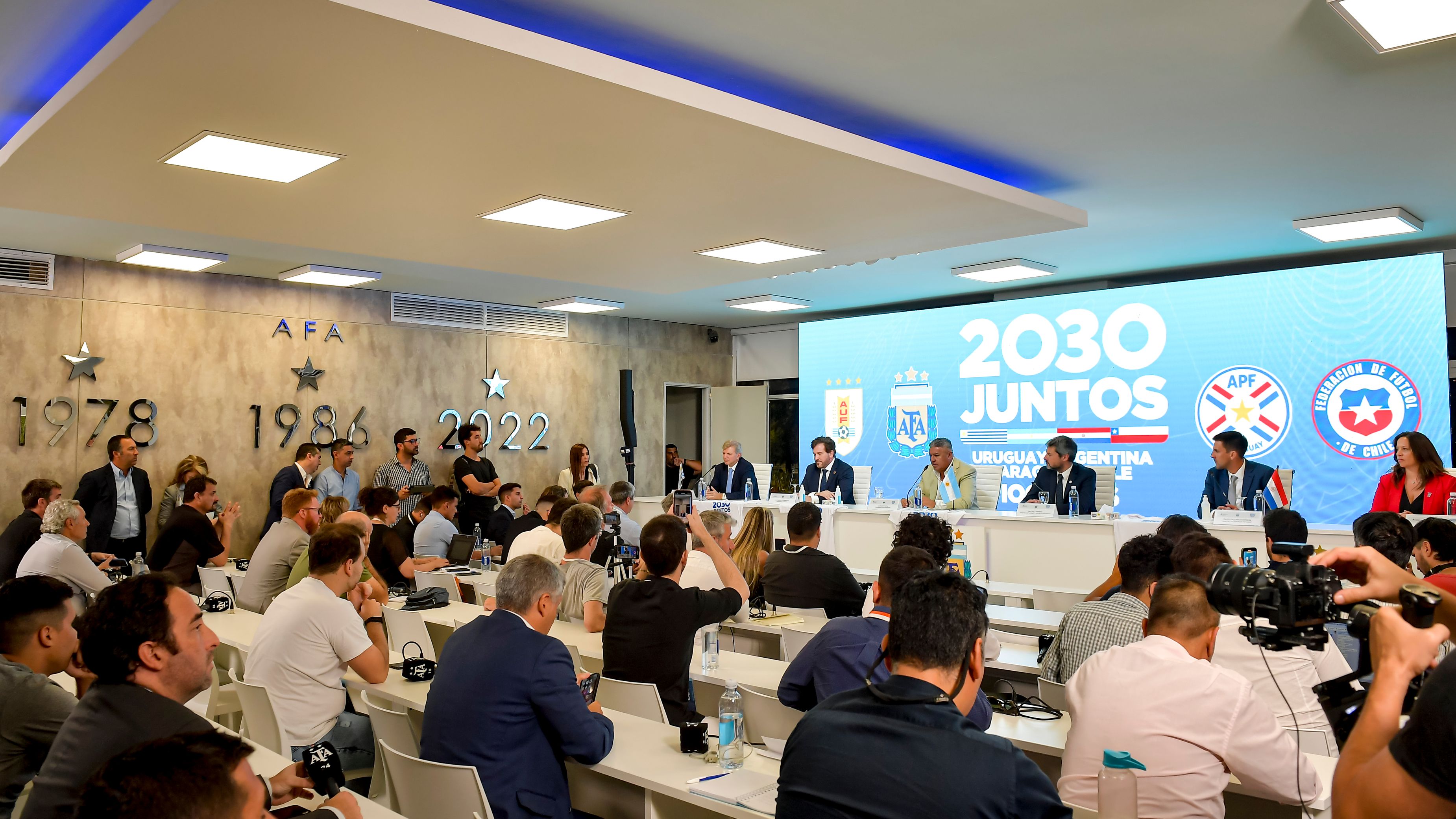 Argentina, Chile, Paraguay and Uruguay Officially Present Joint Candidacy For FIFA 2030 World Cup