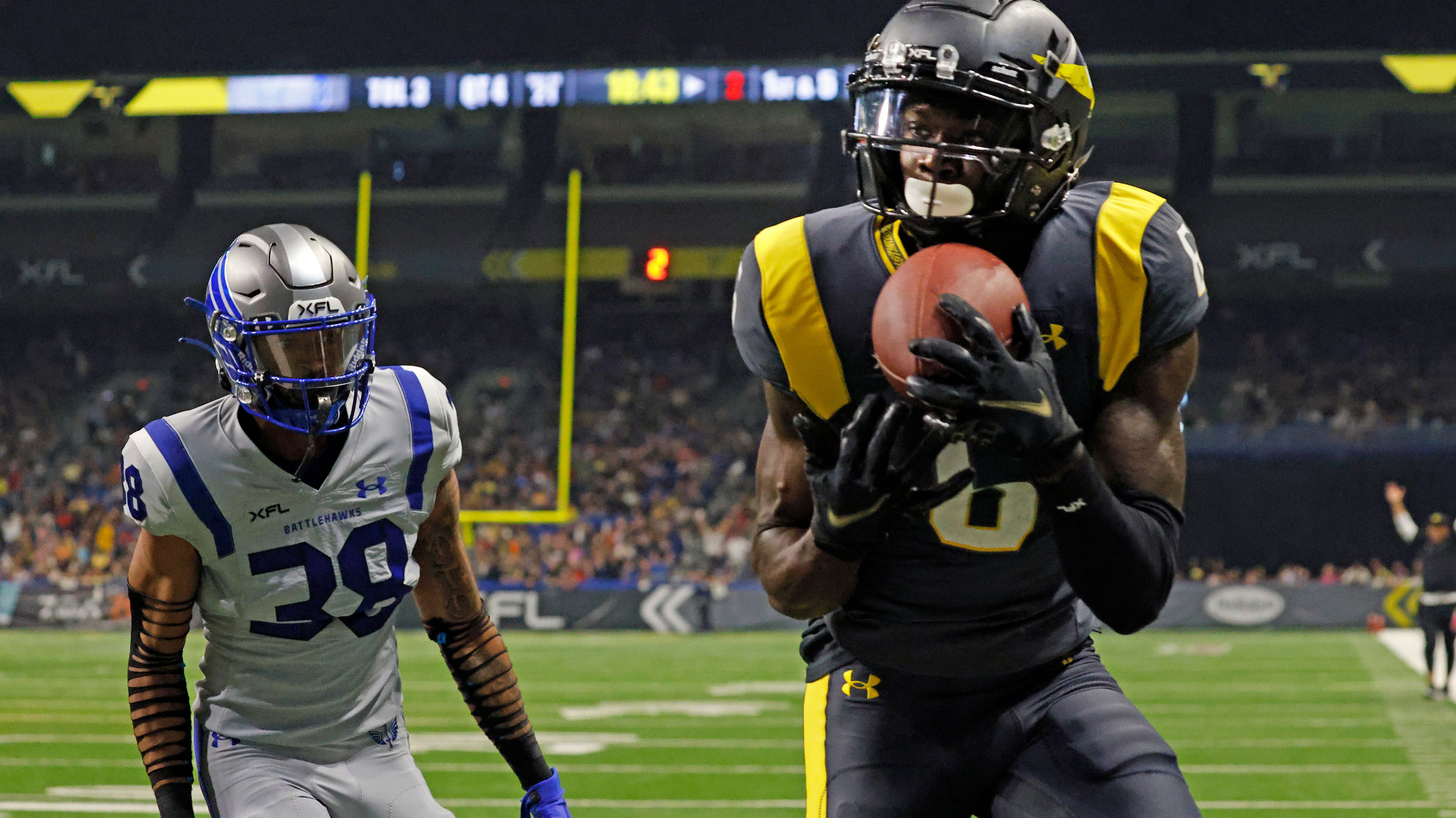 St Louis Battlehawks v San Antonio Brahmas