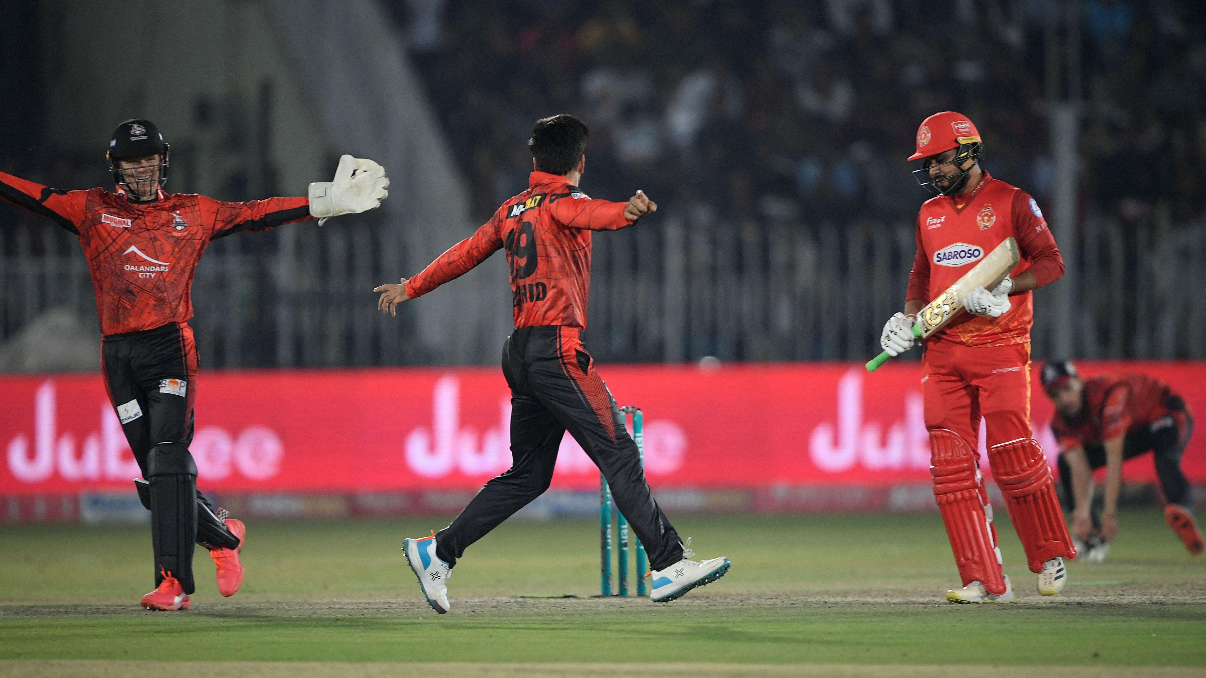 CRICKET-PSL-T20-ISLAMABAD UNITED-LAHORE QALANDERS