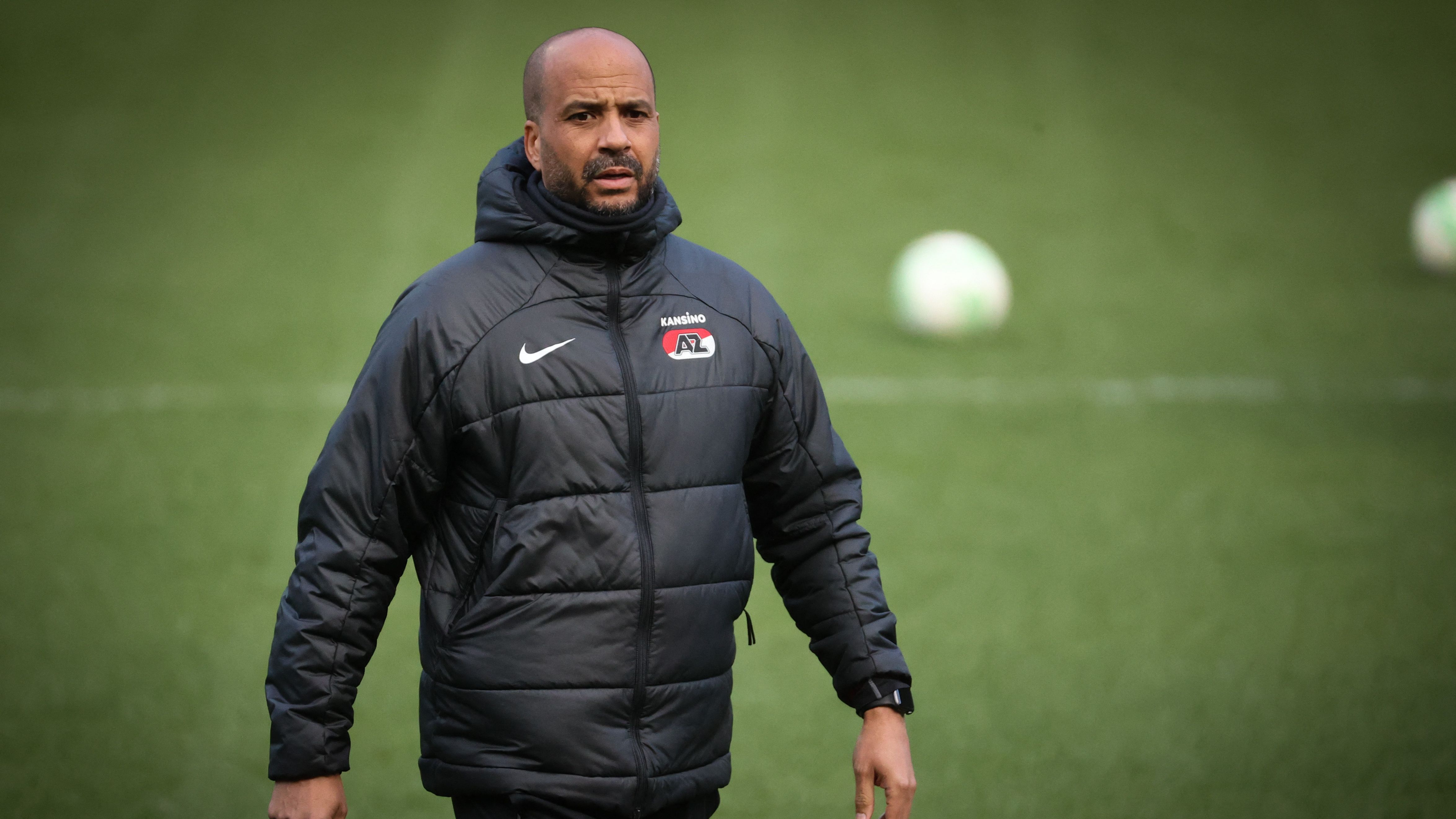 SOCCER CONF 1/4 ANDERLECHT VS AZ PREP AZ