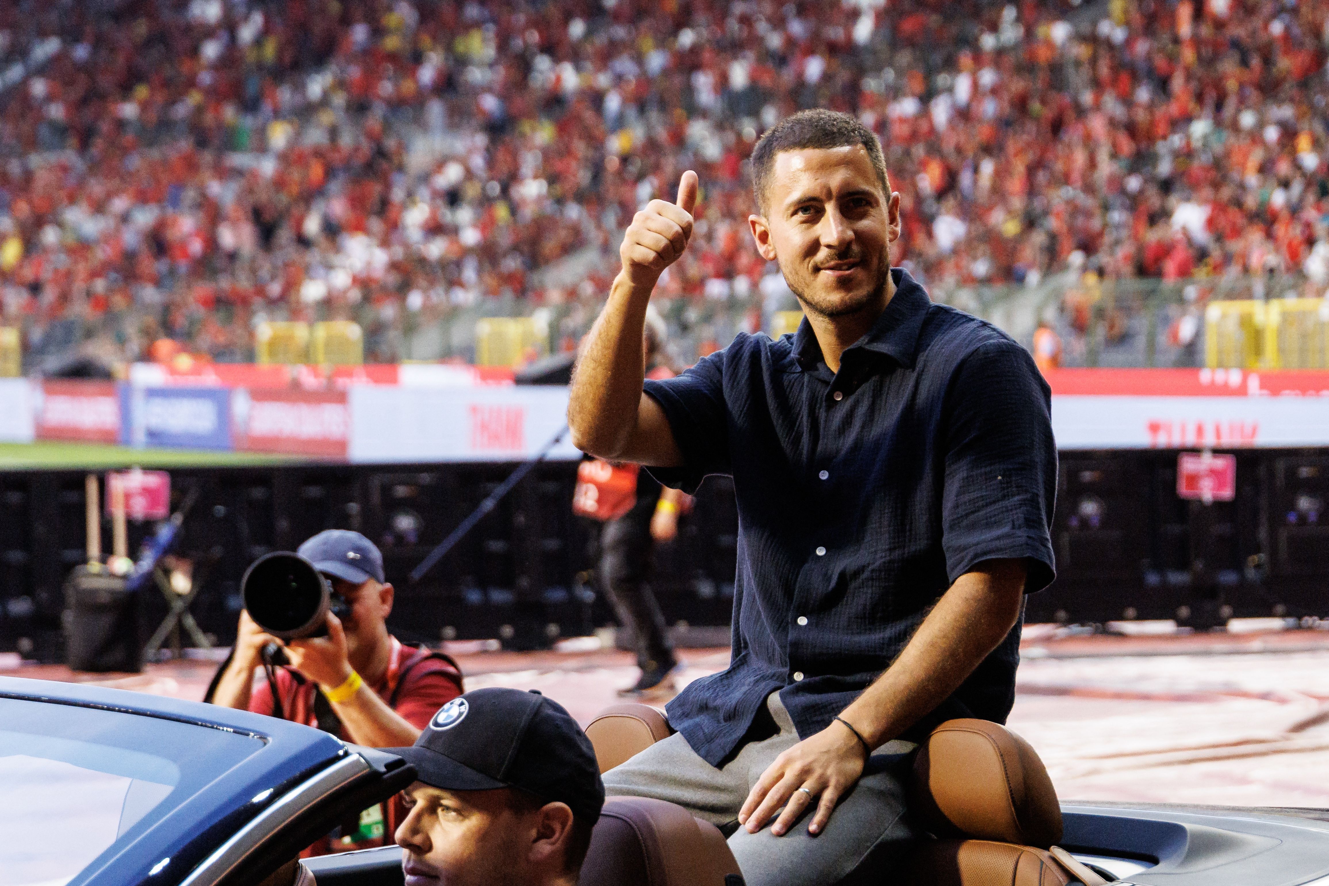 SOCCER EURO QUALIF BELGIUM VS AUSTRIA